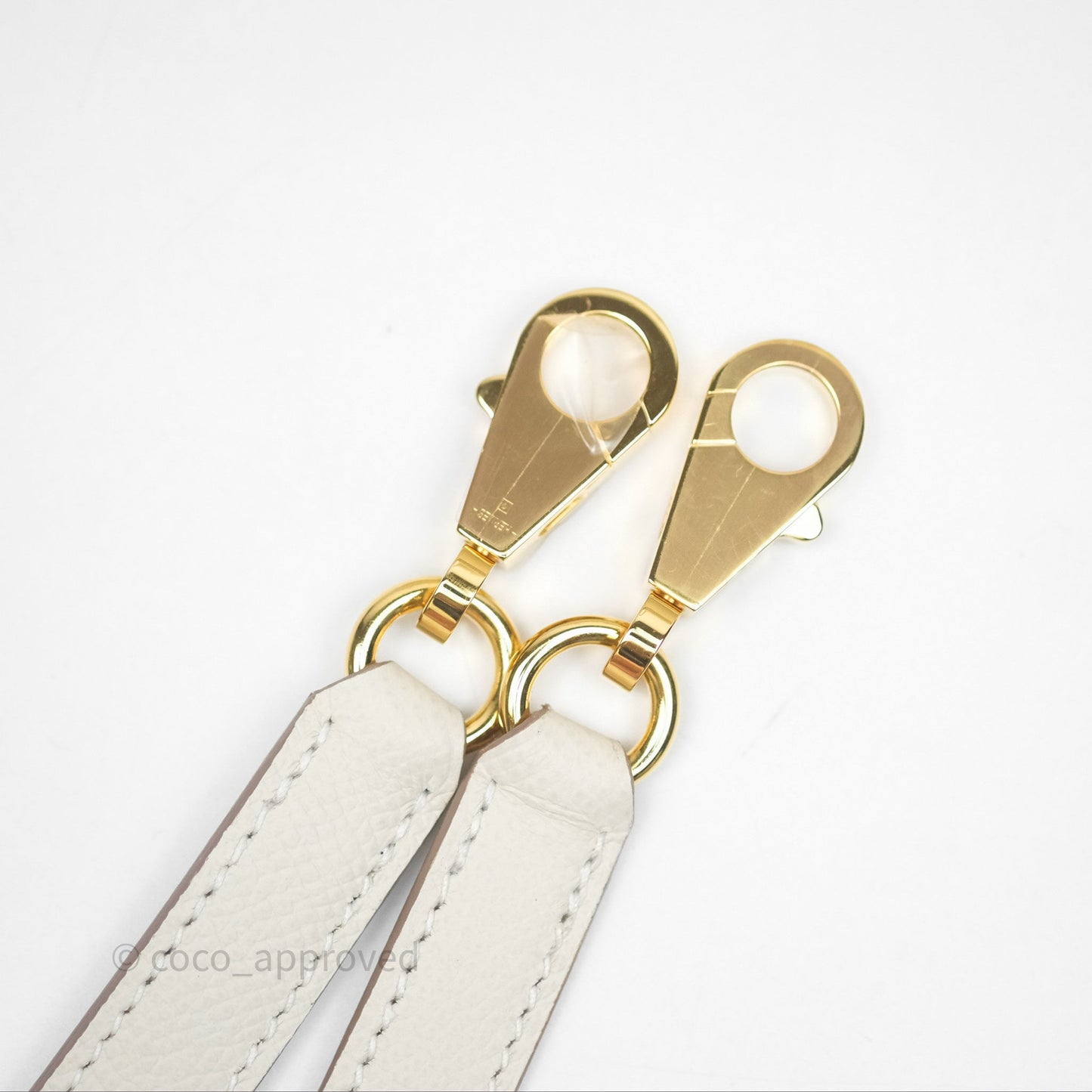 Hermès Kelly 28 Sellier Craie 10 Epsom Gold Hardware