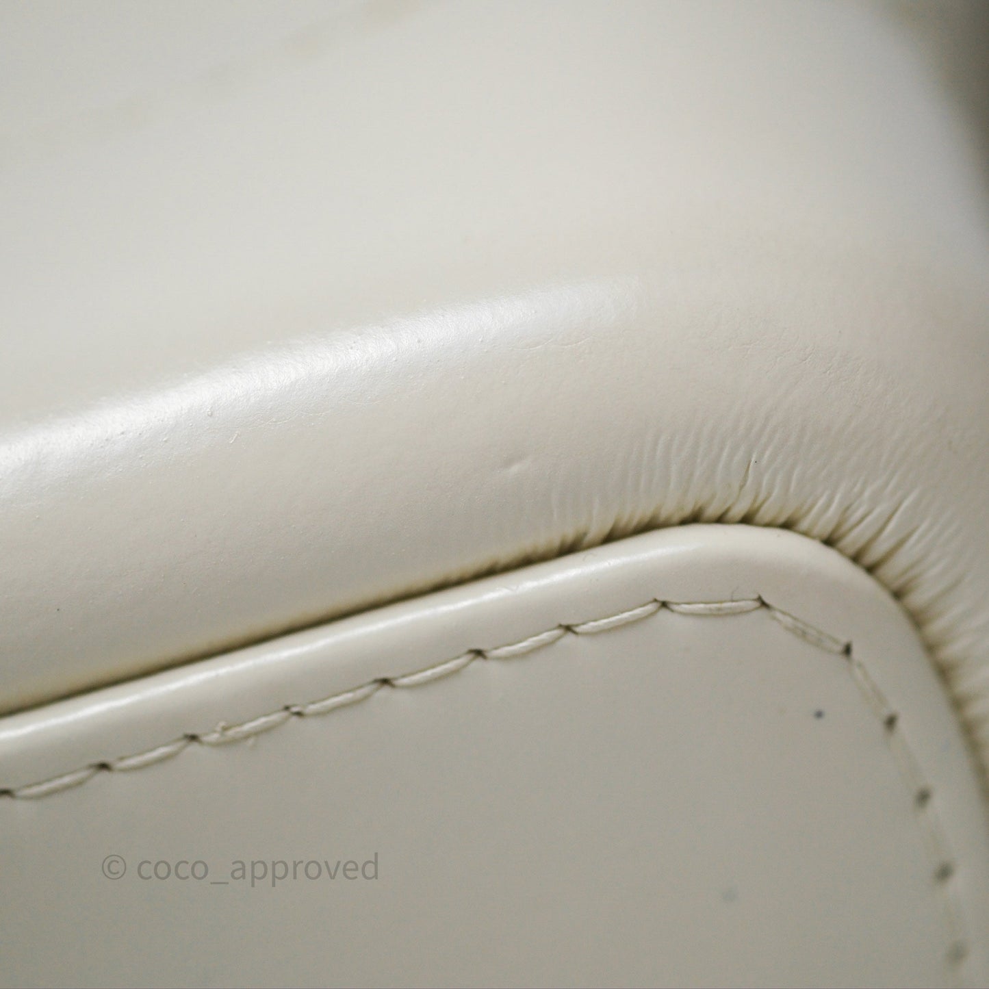Chanel Small Gabrielle Hobo White Patent Goatskin Mixed Hardware