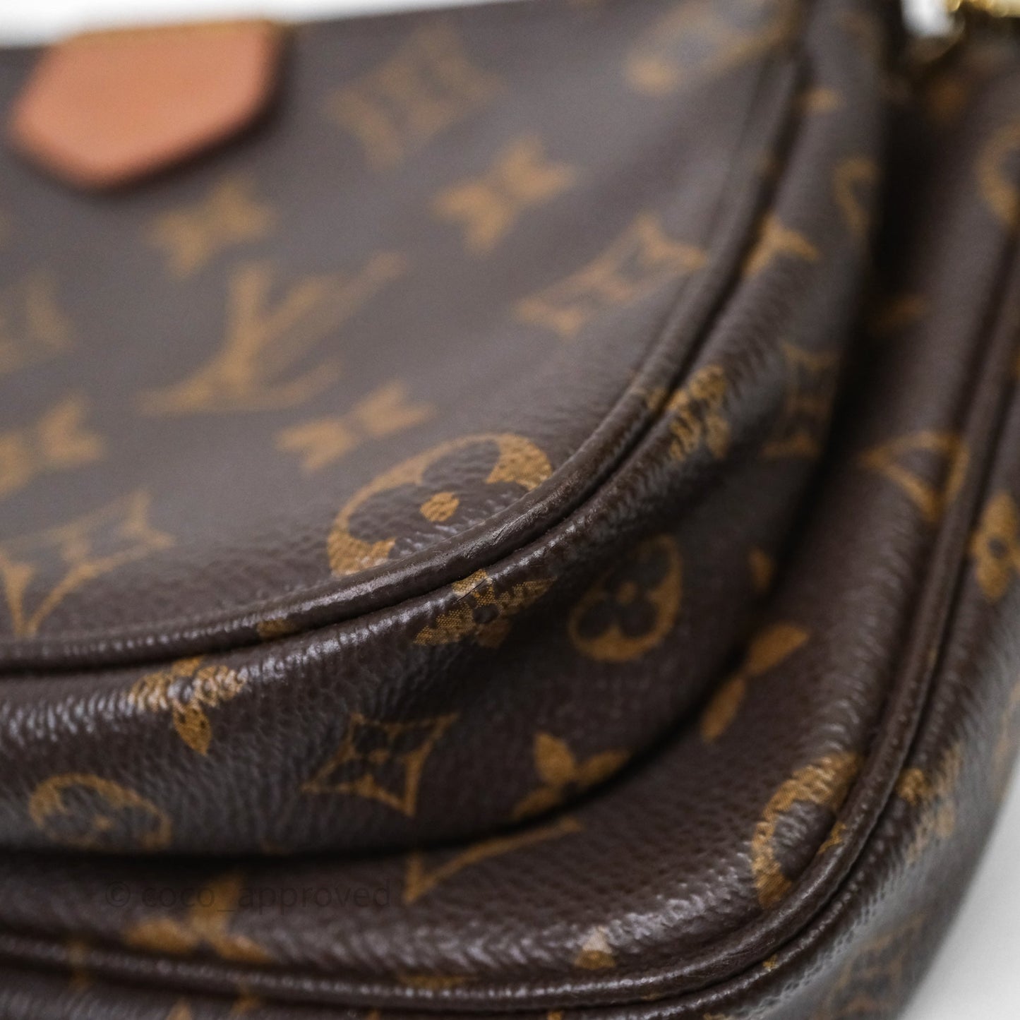Louis Vuitton Multi Pochette Accessories Khaki Monogram Canvas