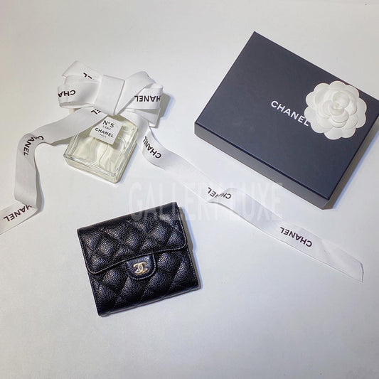 No.3110-Chanel Caviar Timeless Classic Small Wallet (Unused / 未使用品)