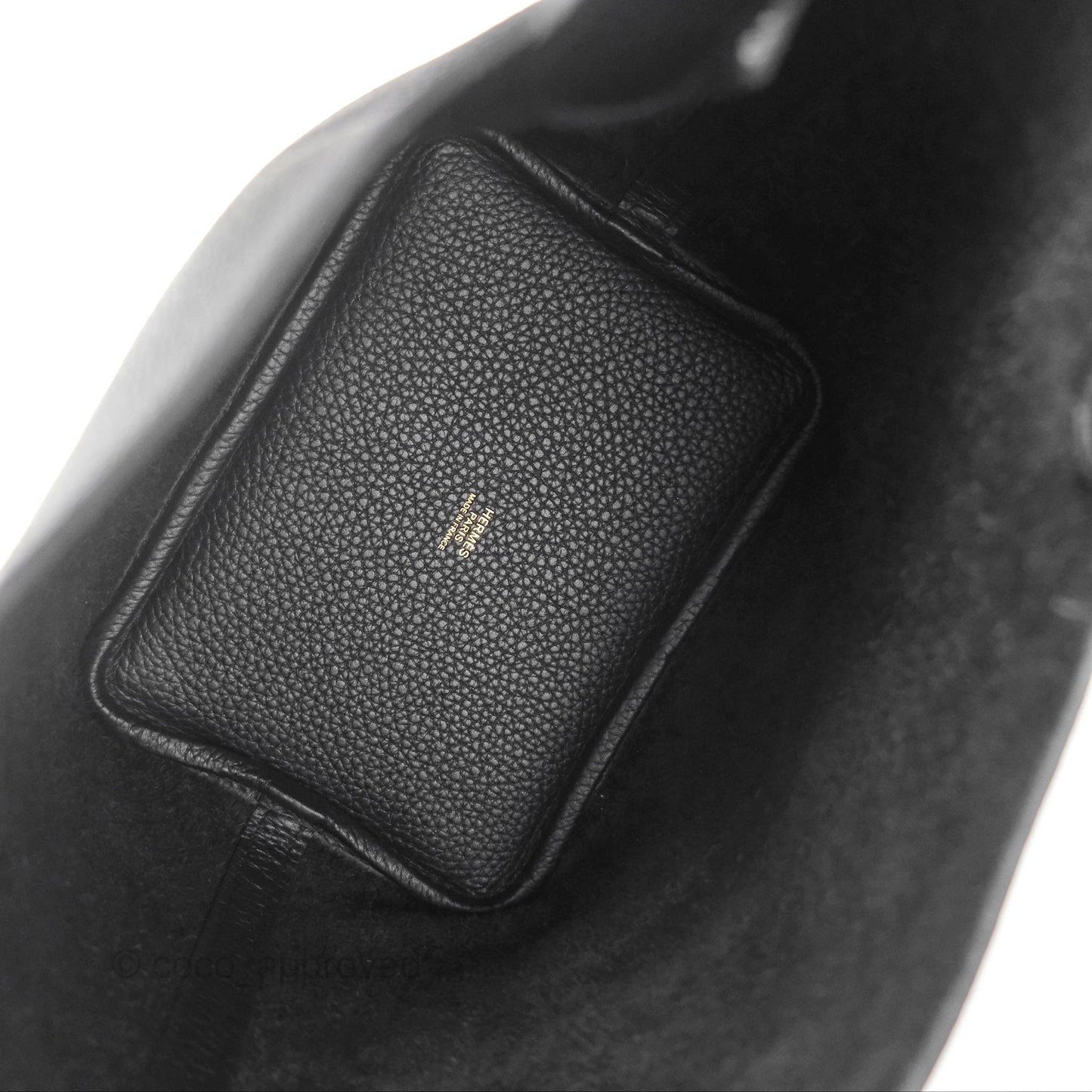Hermès Picotin Lock 18 Black Clemence Gold Hardware