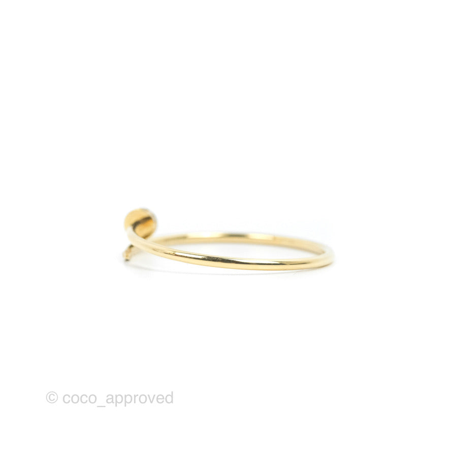 Cartier Juste Un Clou Bracelet 18K Yellow Gold Diamond