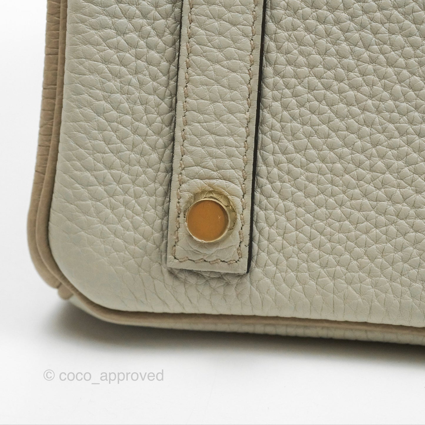 Hermès Birkin 30 Retourne Togo Gold Hardware HSS Gris Perle 80 Gris Tourterelle