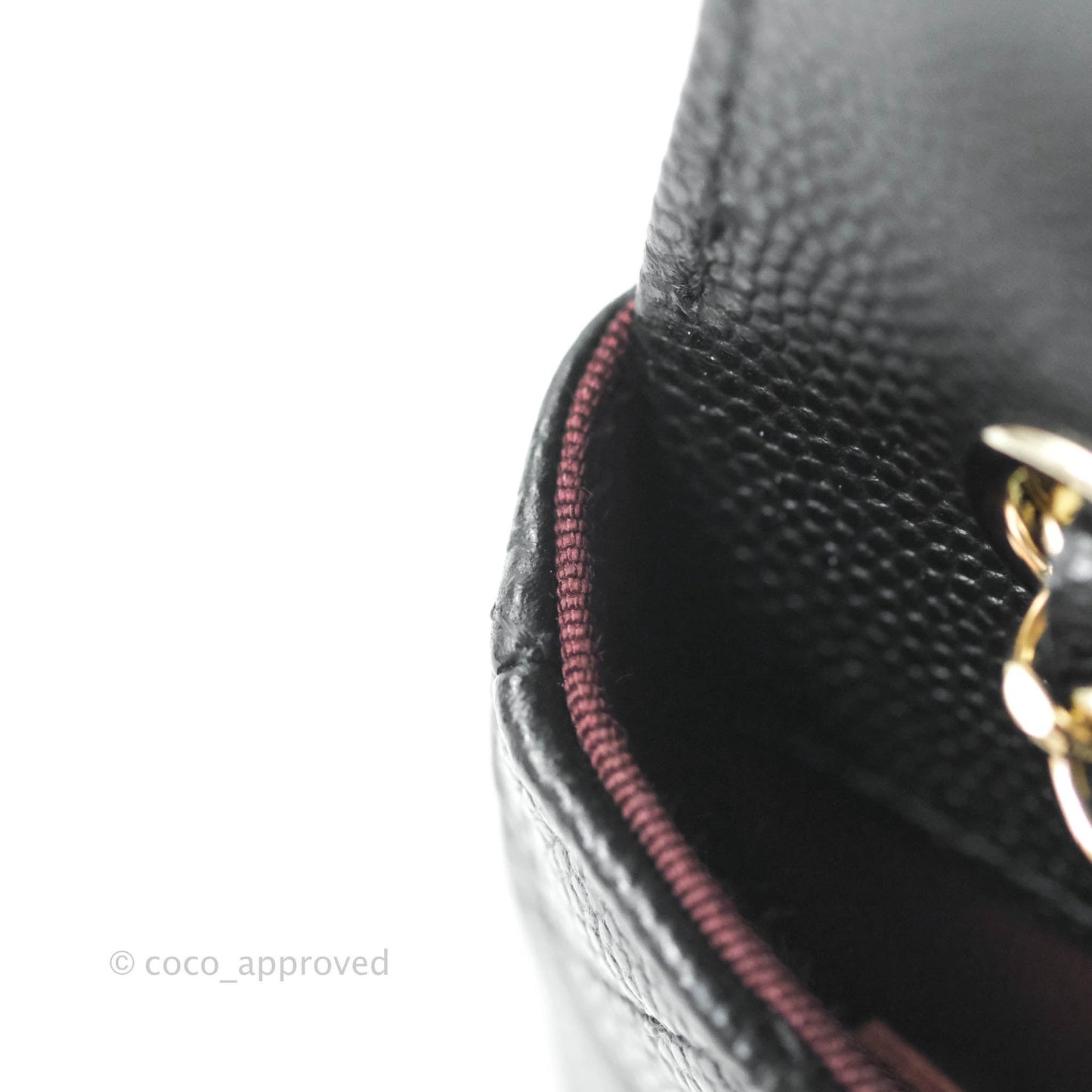 Chanel Classic Belt Bag Black Caviar Gold Hardware