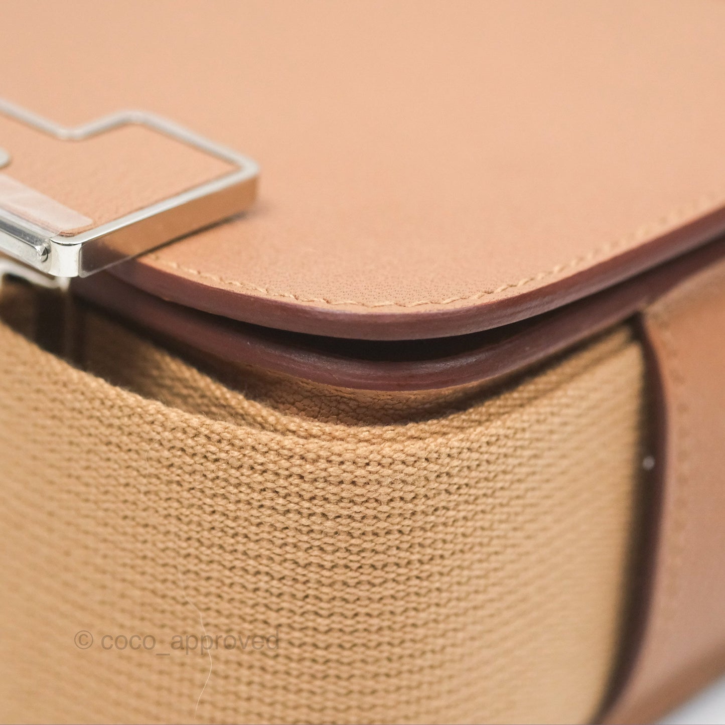 Hermès Geta Bag Chai 0M Quebracho 2J Palladium Hardware