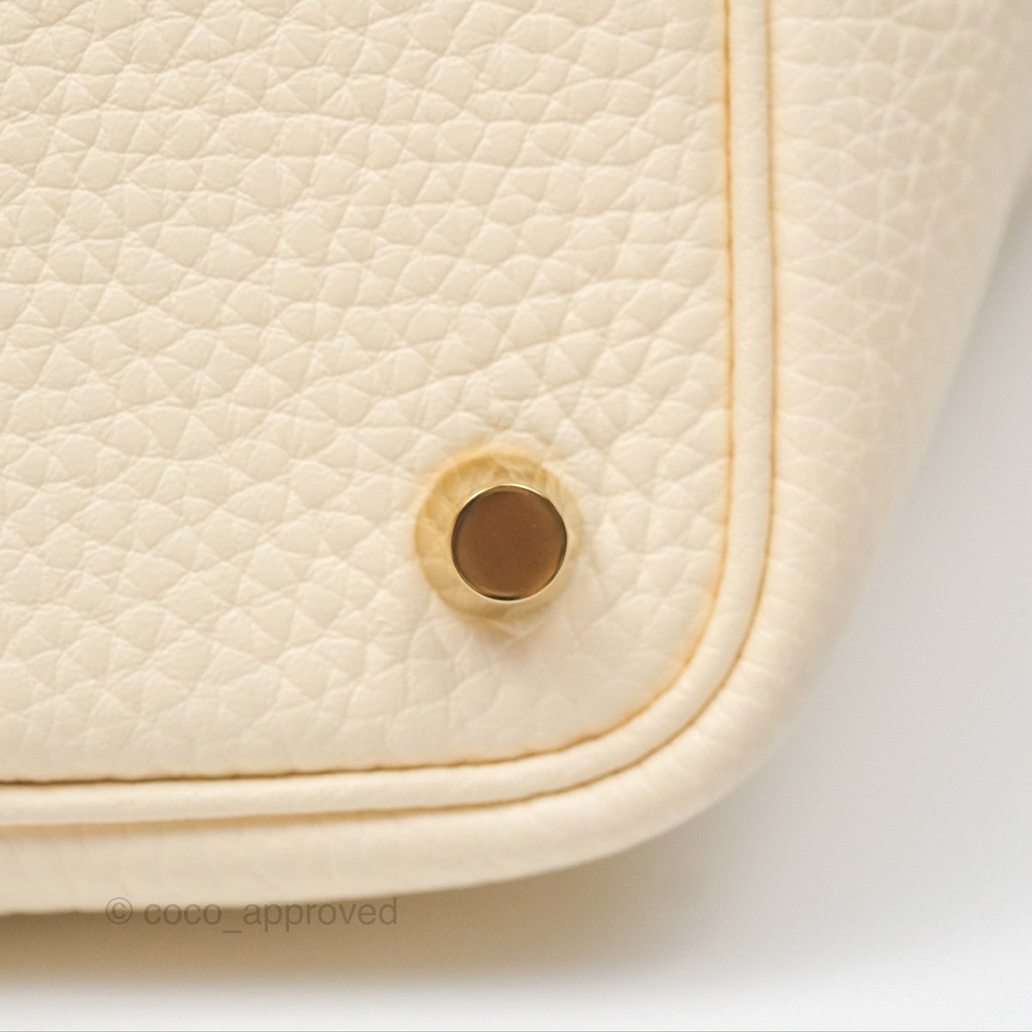 Hermès Picotin Lock 18 Nata Taurillon Clemence Gold Hardware