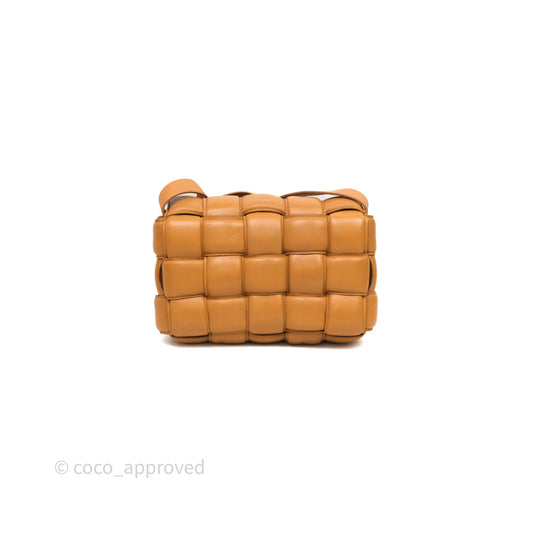 Bottega Veneta Padded Cassette Camel Lambskin