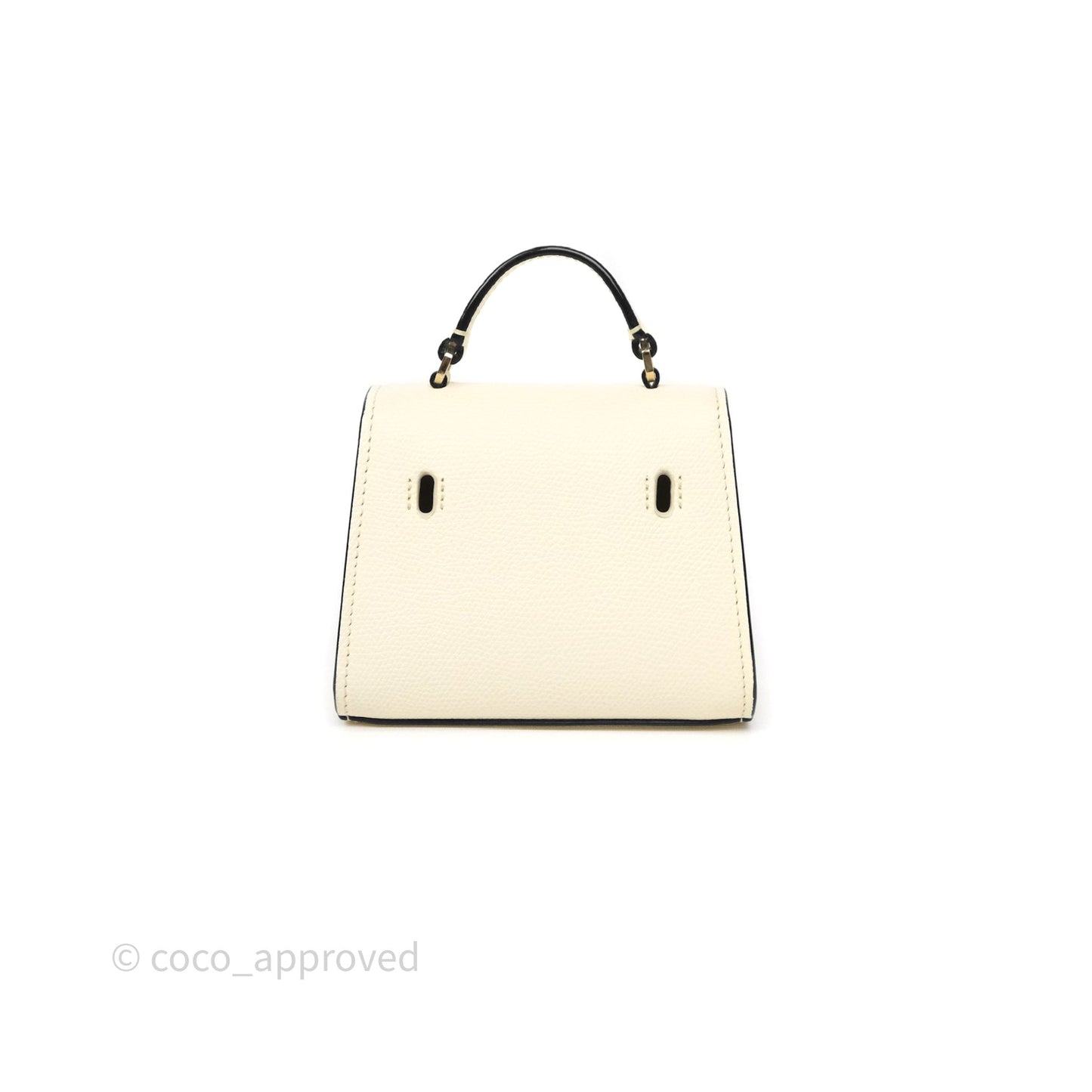 Valextra Iside Belt Bag Pergamena White Calfskin