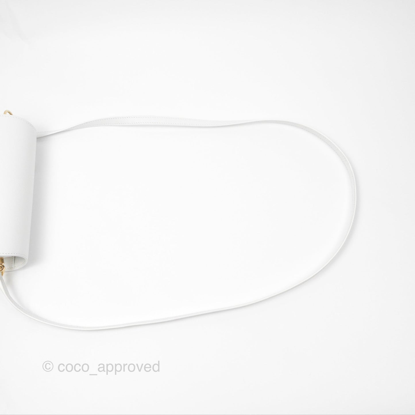 Hermès Roulis Mini 18 New White Evercolor Permabrass Hardware