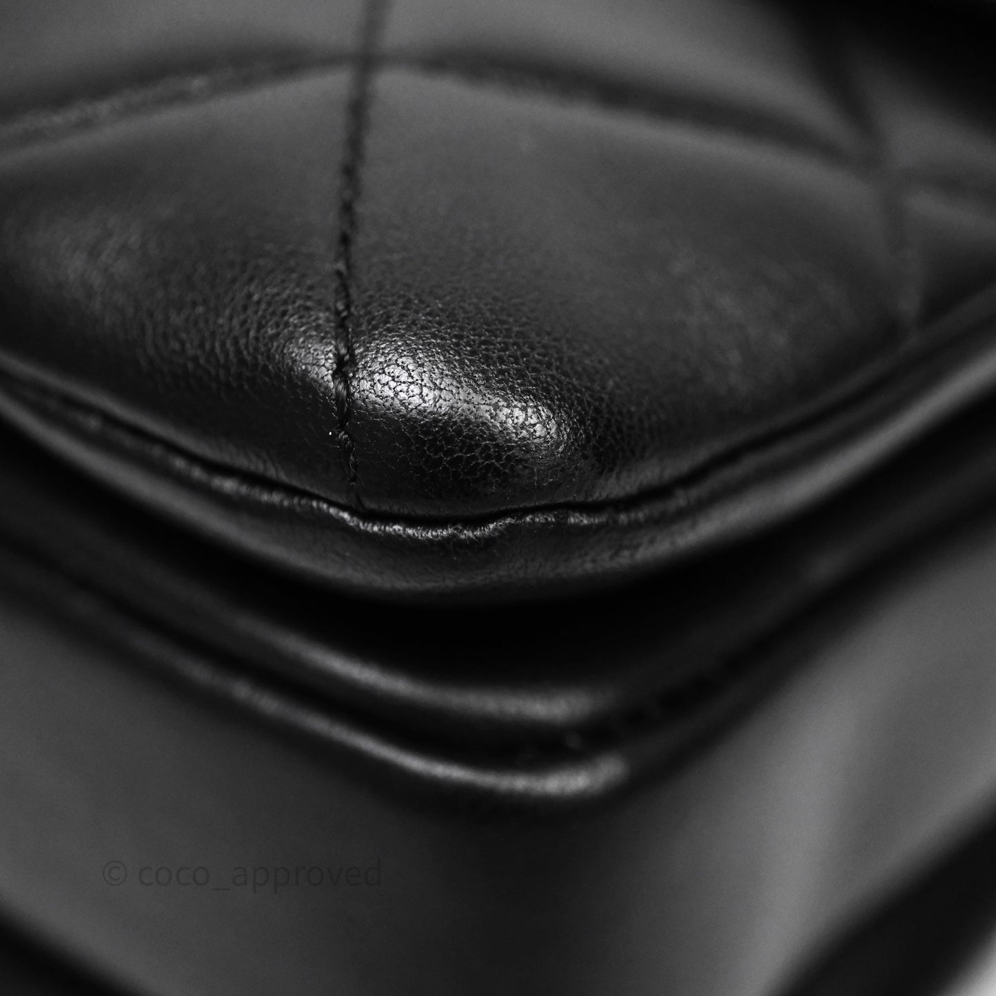 Chanel Small Trendy CC Black Lambskin Gold Hardware