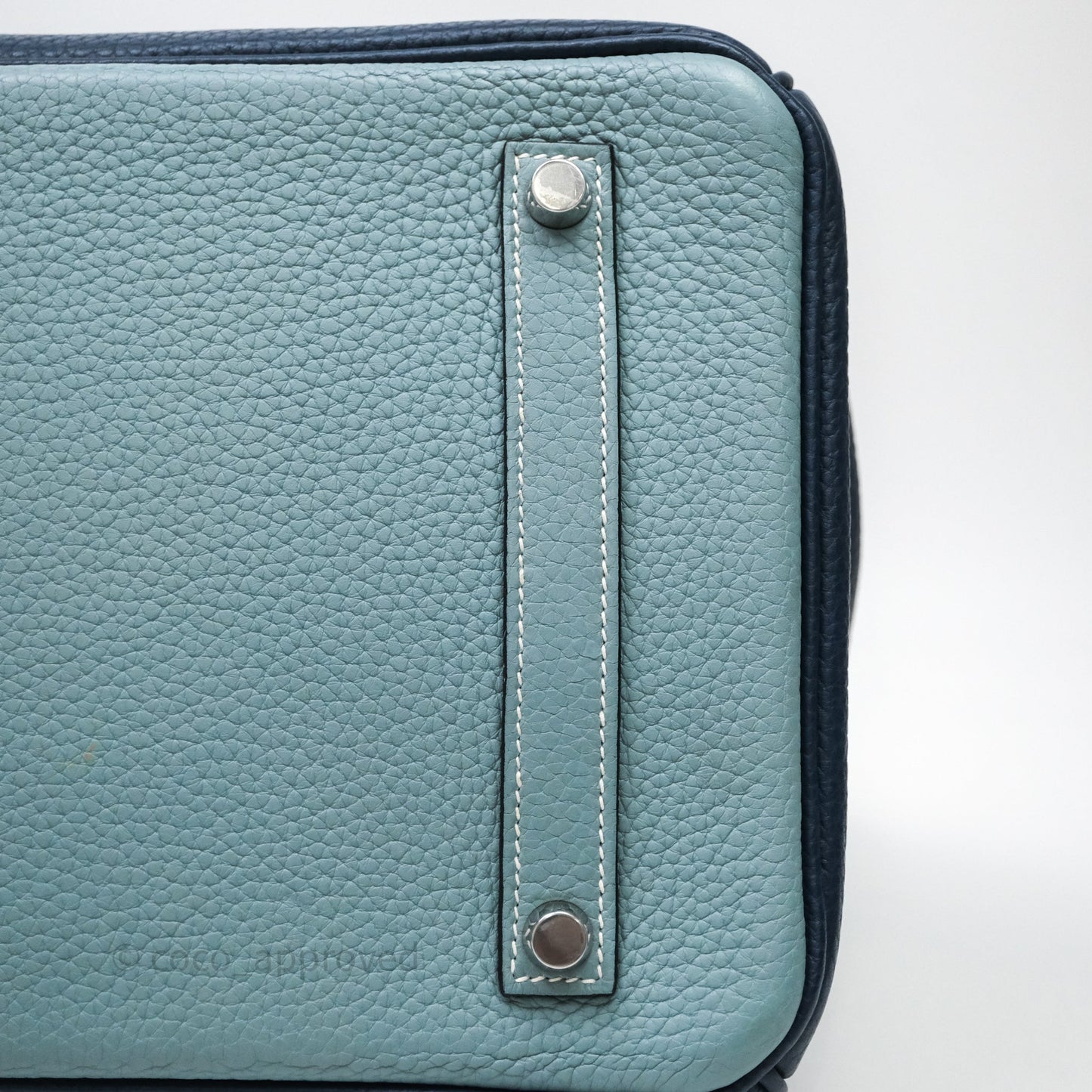 Hermès Birkin 35 Bleu de Prusse 7P Togo Palladium Hardware