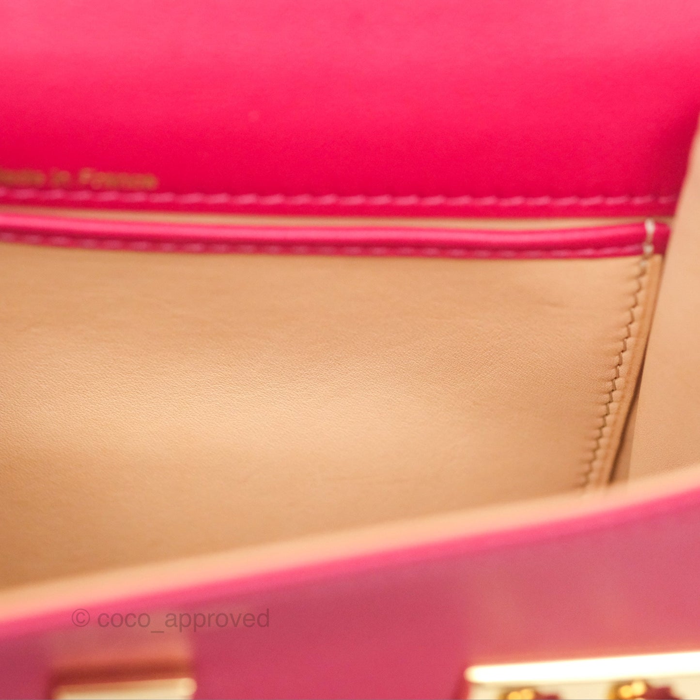 Delvaux Tempête Mini in Silky Calf Framboise