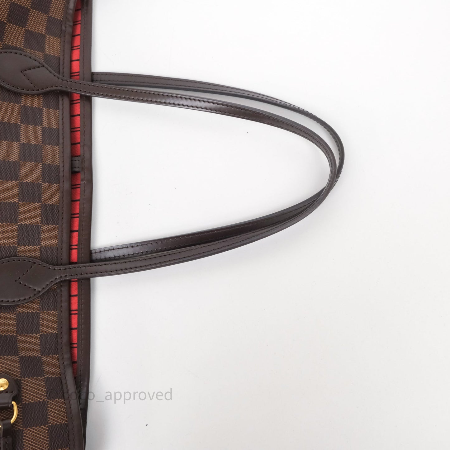 Louis Vuitton Neverfull MM Tote Bag Damier Ebene Canvas