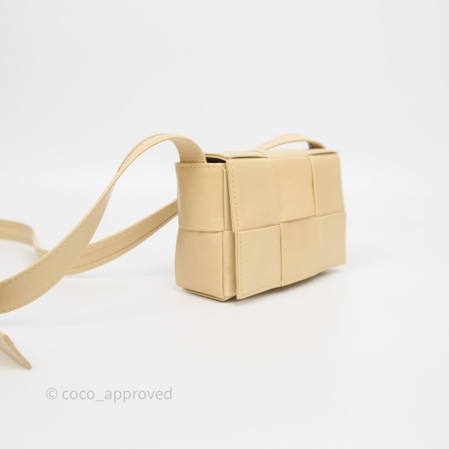 Bottega Veneta Cassette Mini Bag Porridge Calfskin