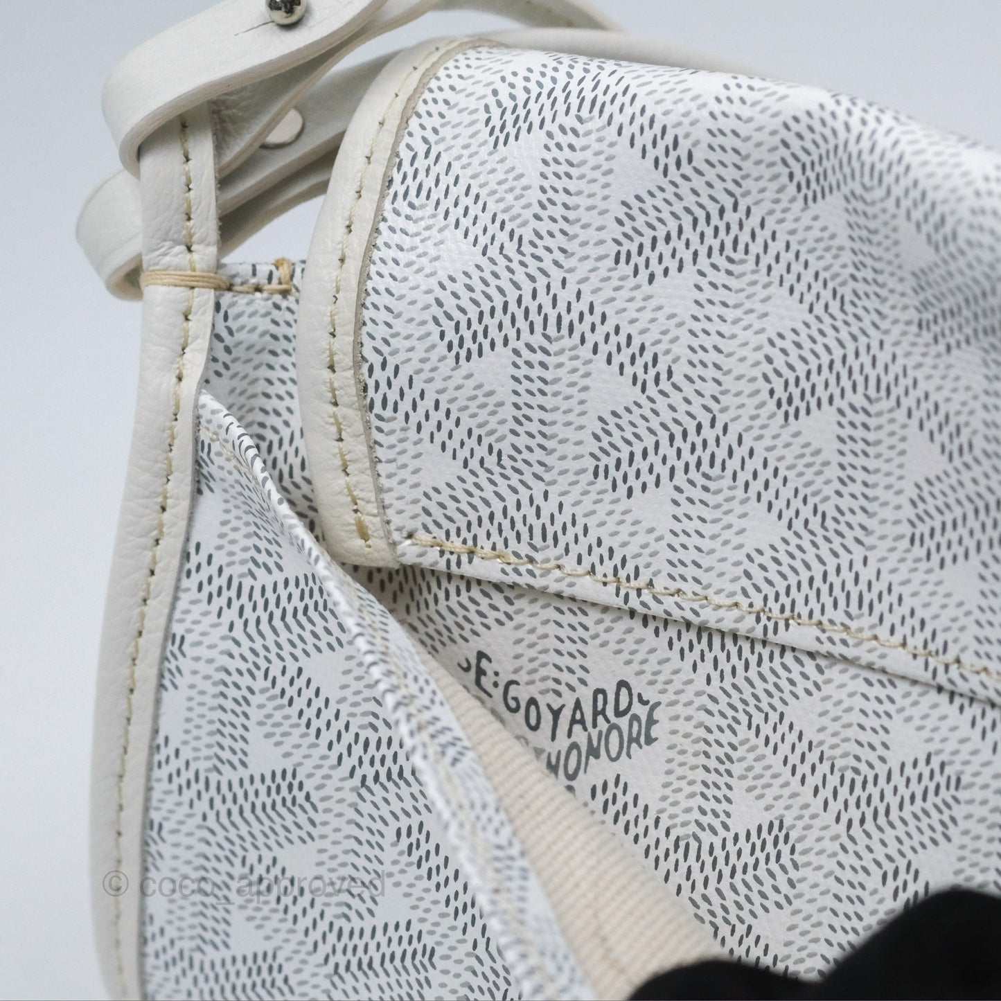 Goyard Plumet Pocket Wallet White