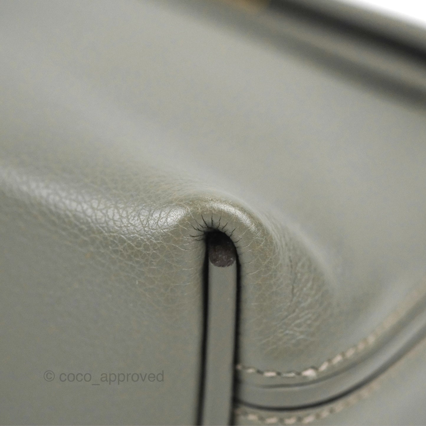 Hermès 24/24 21 Mini Gris Meyer 0L Evercolor/Swift Gold Hardware