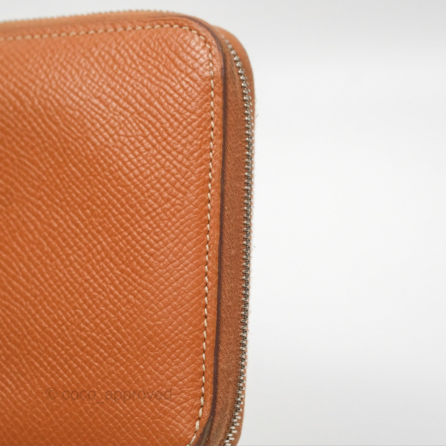 Hermès Silk In Classique Long Wallet Gold Epsom
