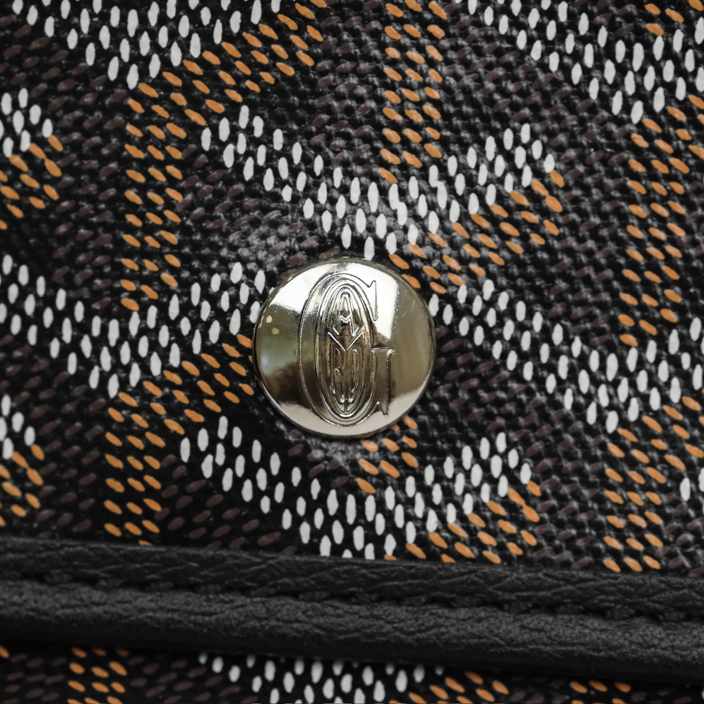 Goyard Bohème Hobo Bag Black Goyardine Canvas