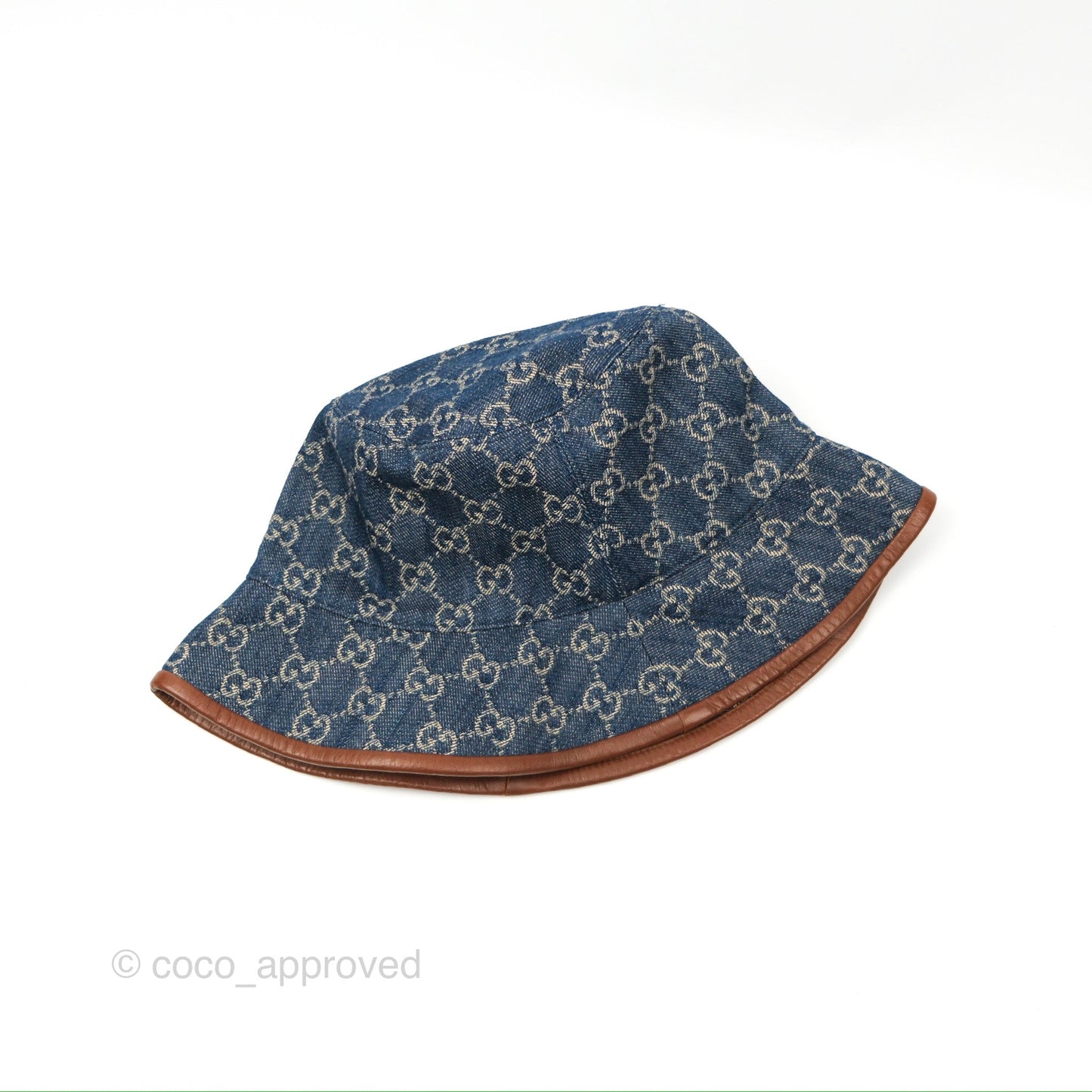 Gucci GG Supreme Denim Bucket Hat