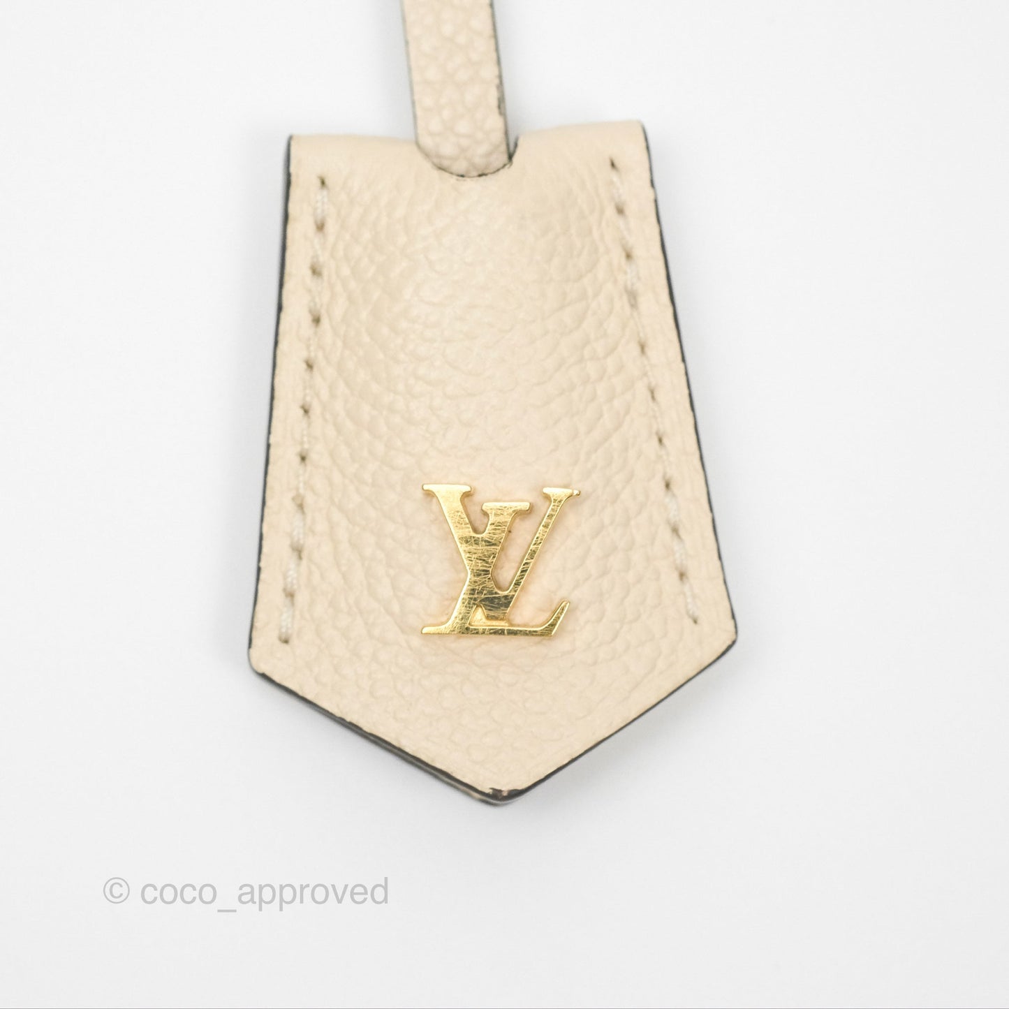 Louis Vuitton Vanity PM Empreinte Monogram Giant Creme/Bois de Rose