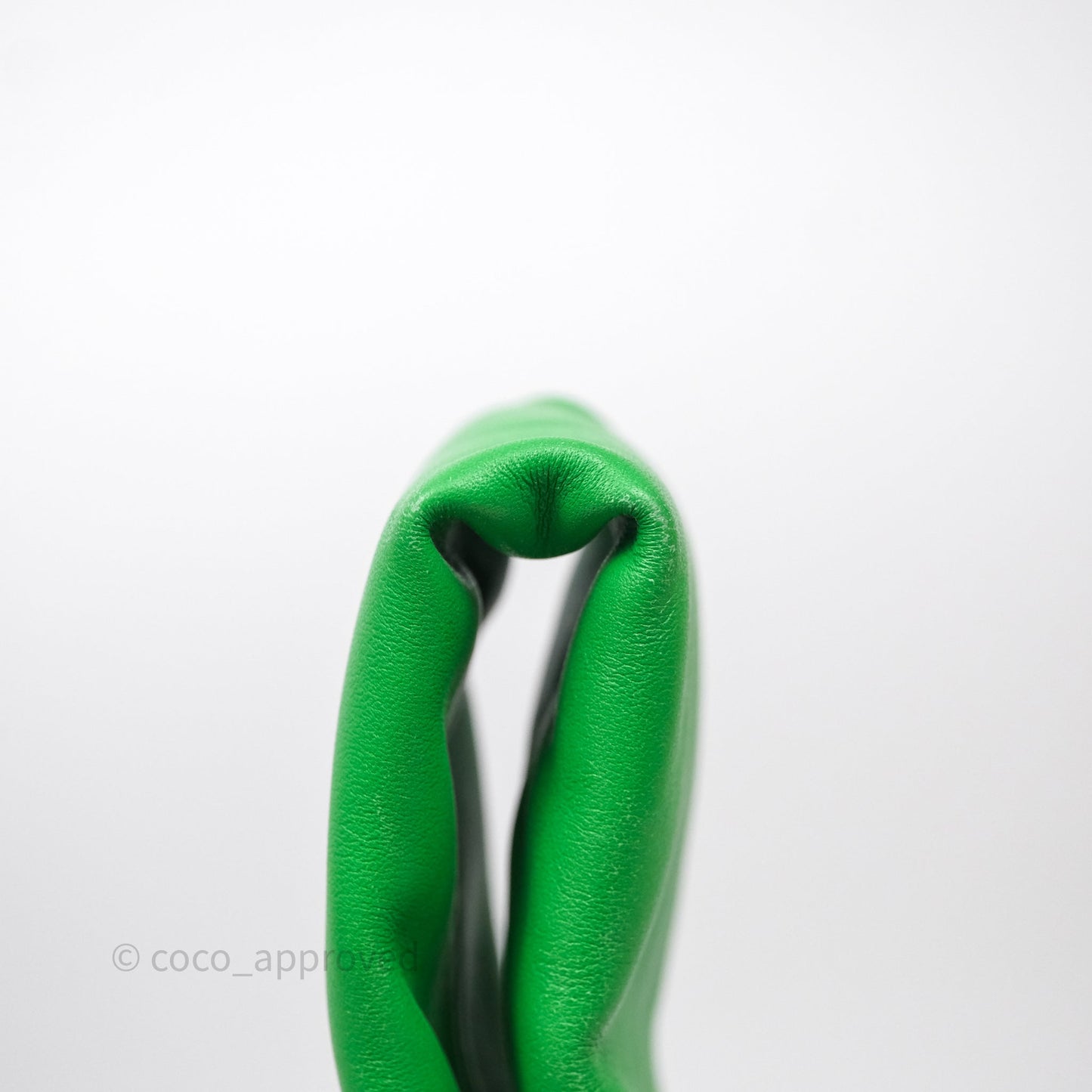 Bottega Veneta Mini Twist Knot Bag Green