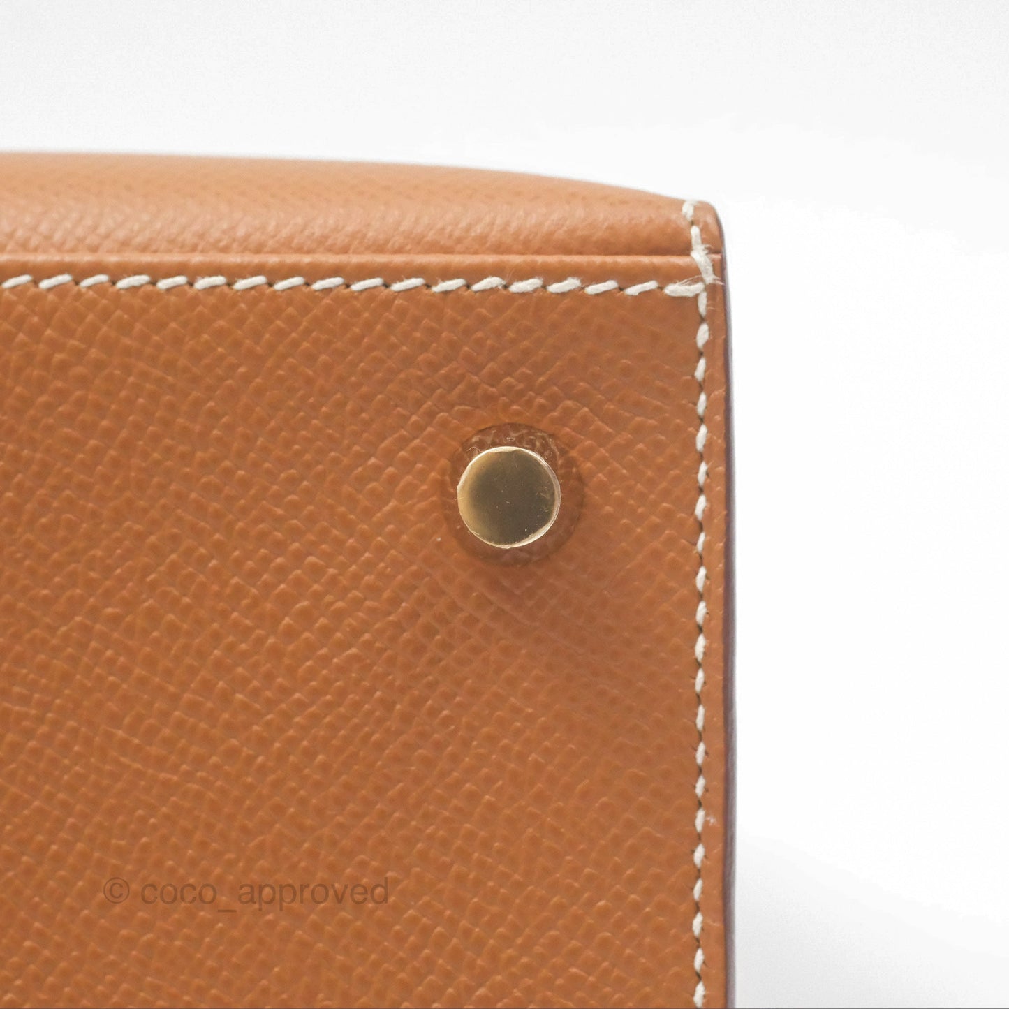 Hermès Kelly 25 Sellier Gold 37 Epsom Gold Hardware