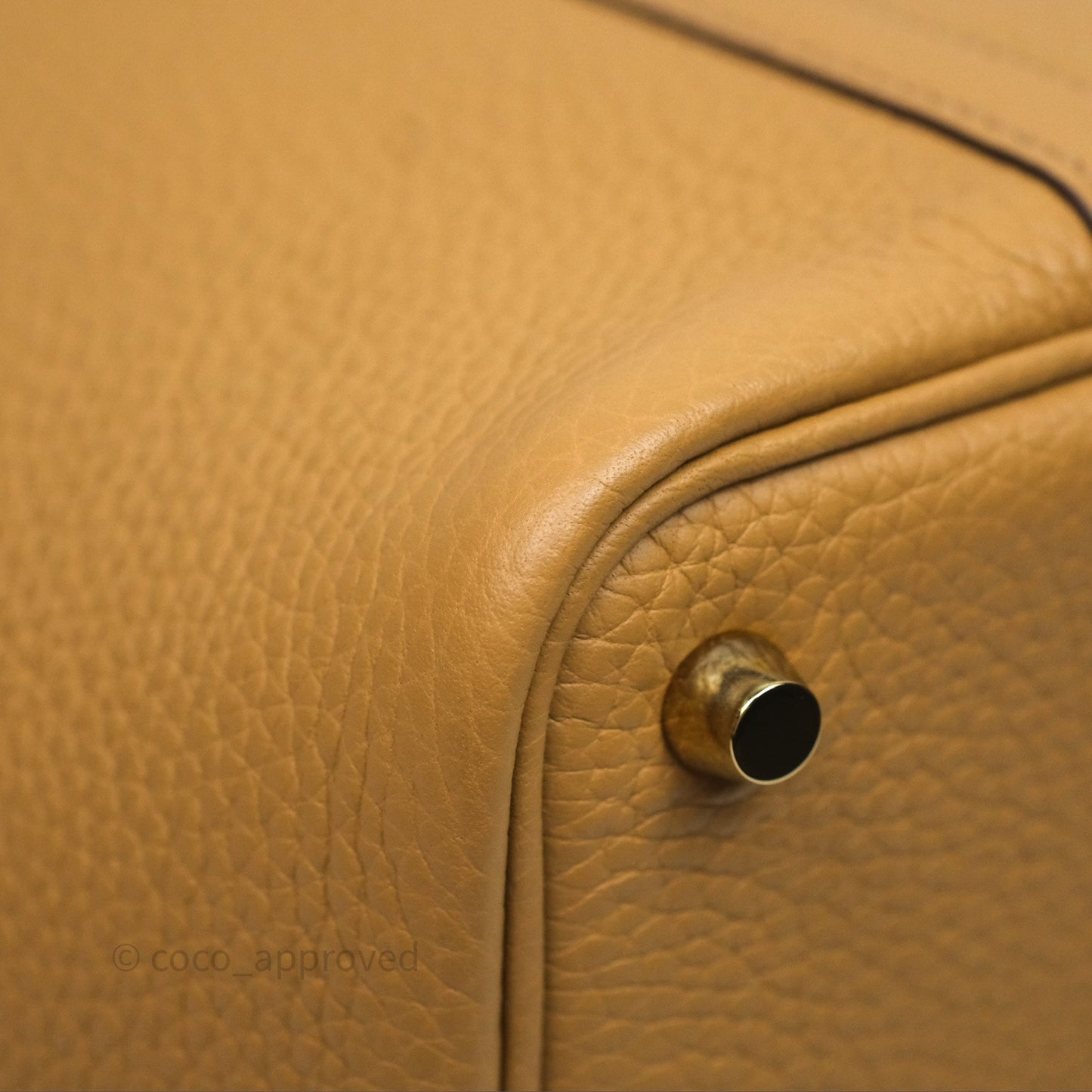 Hermès Picotin Lock 18 Biscuit 48 Clemence Gold Hardware
