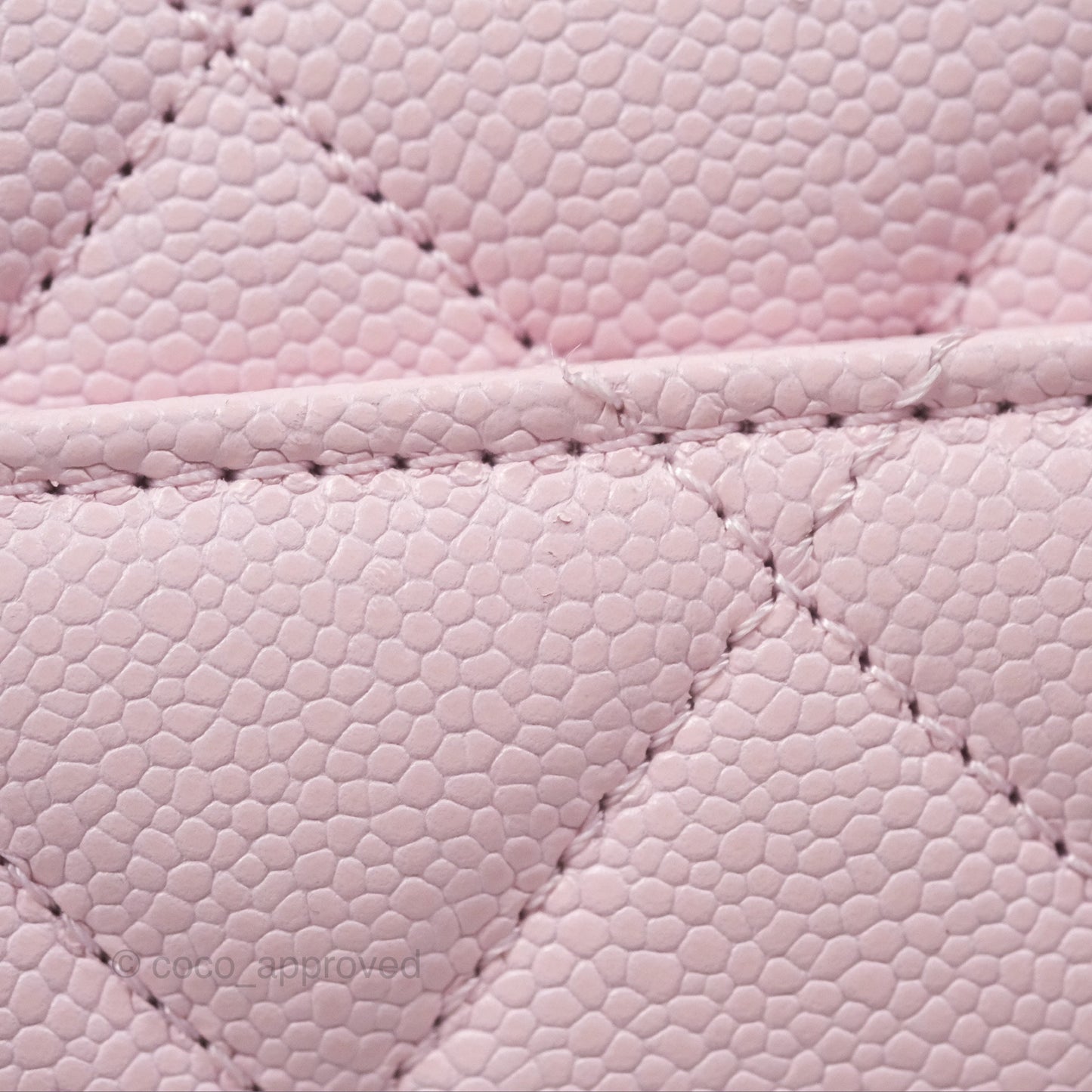 Chanel Quilted Small Business Affinity Flap Light Pink Caviar Gold Hardware