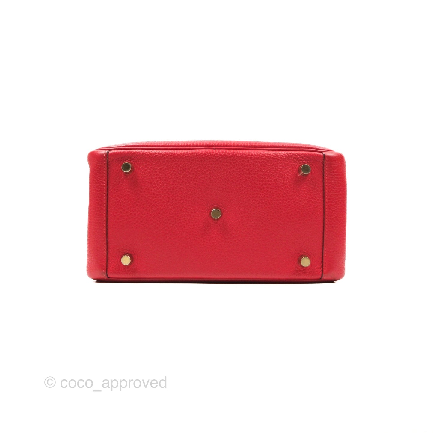 Hermès Lindy 26 Rouge Tomate Clemence Gold Hardware