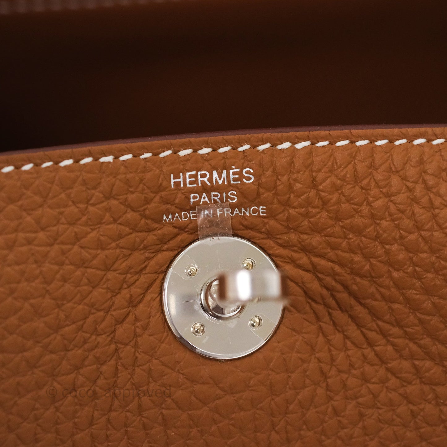 Hermès Mini Lindy II 20 Gold 37 Clemence Gold Hardware