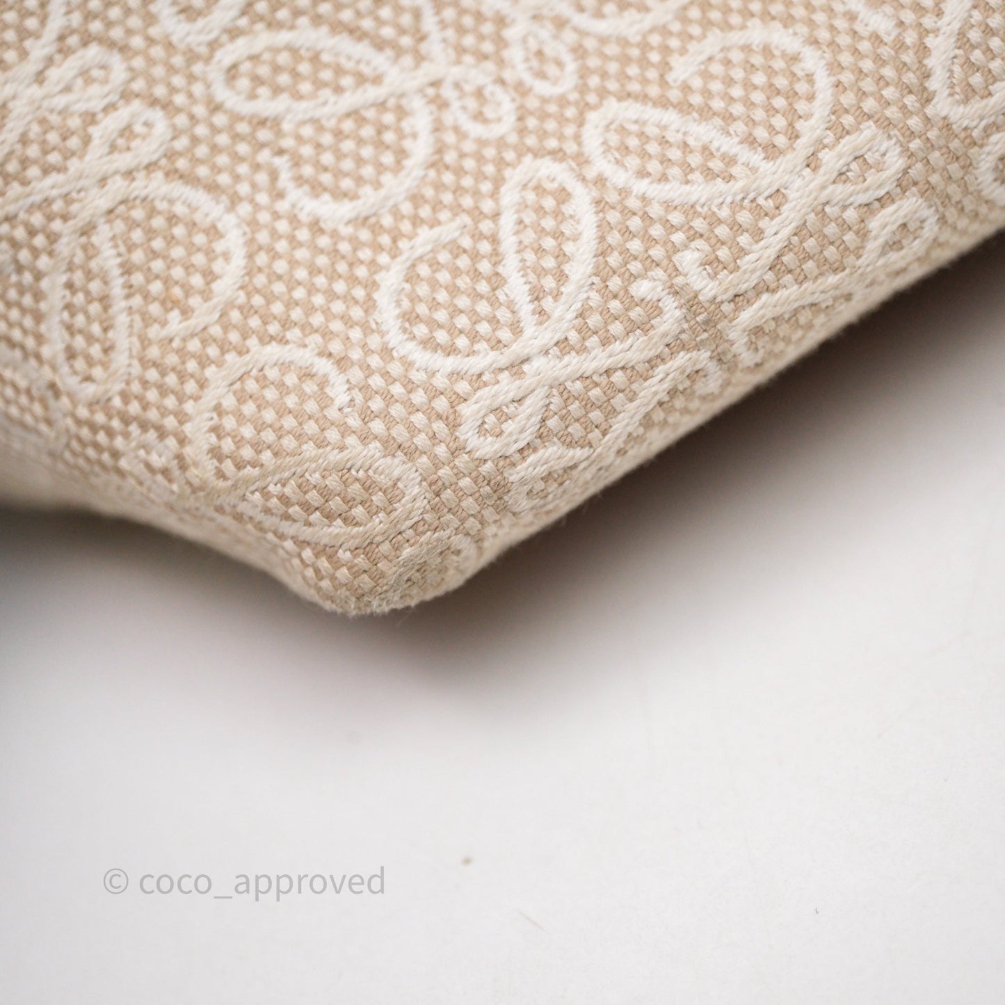Loewe Top Handle Cubi Bag Anagram Jacquard