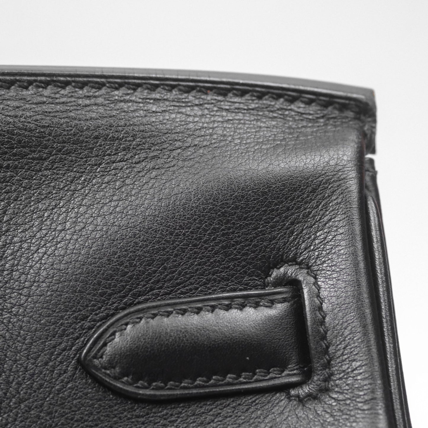 Hermès Birkin 30 Noir 89 Evergrain Palladium Hardware