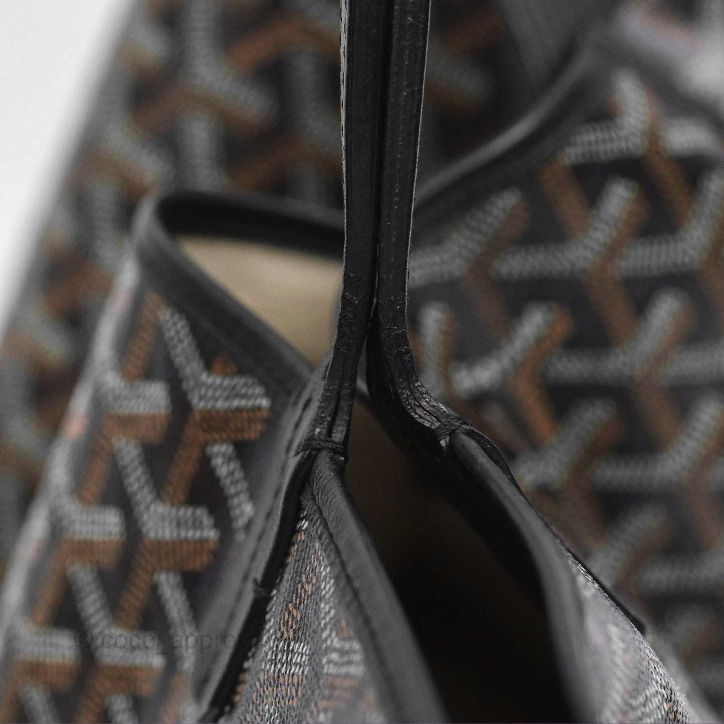 Goyard St Louis Tote PM Black