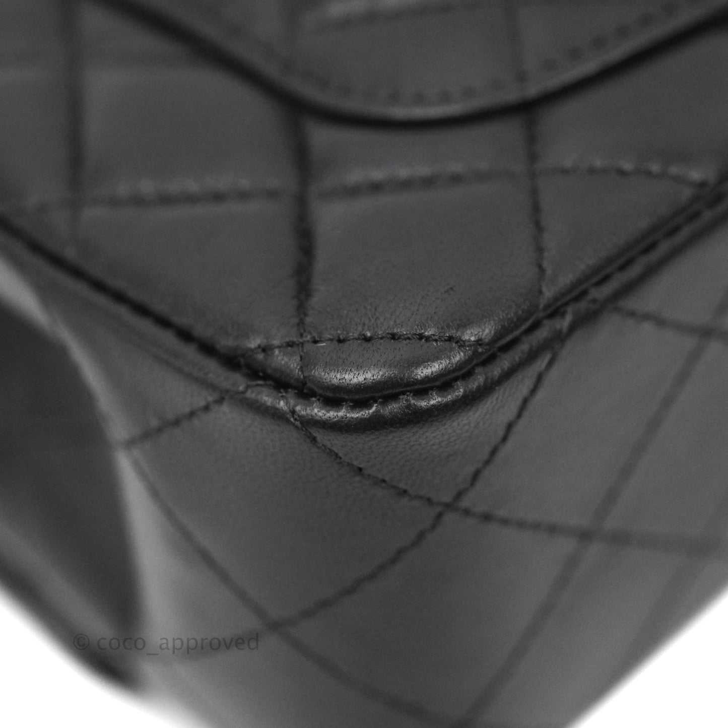 Chanel Quilted Mini Rectangular So Black Lambskin