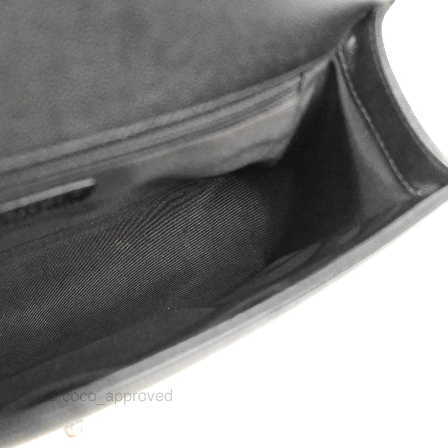 Chanel Quilted New Medium Boy Black Caviar Ruthenium Hardware
