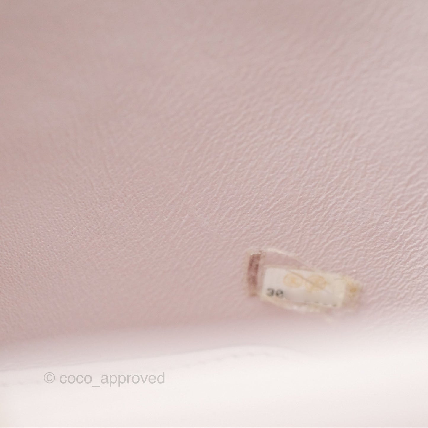Chanel Small Quilted Top Handle Vanity Case Light Lilac Lambskin Gold Hardware
