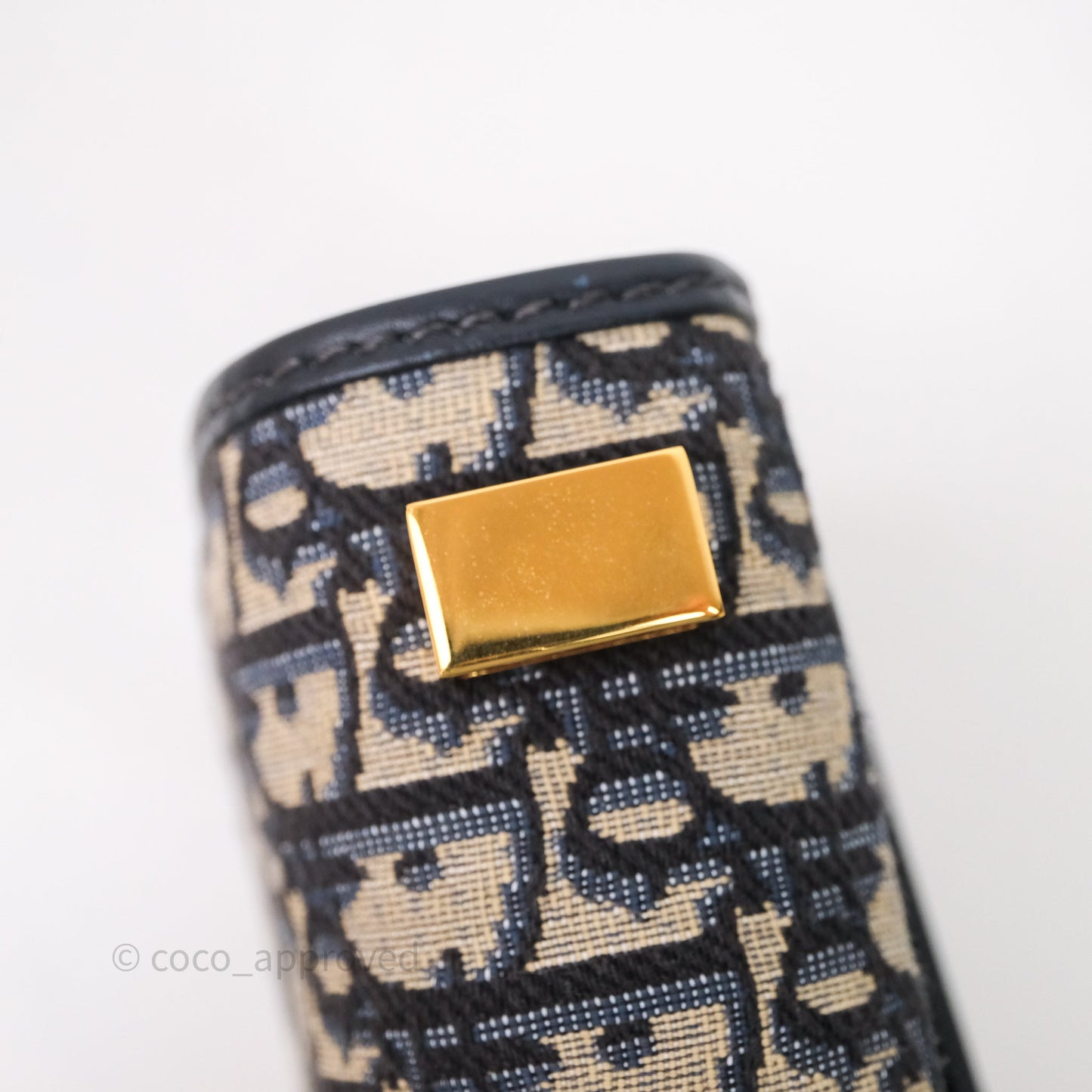 Christian Dior 30 Montaigne Bag Blue Dior Oblique Jacquard Dior