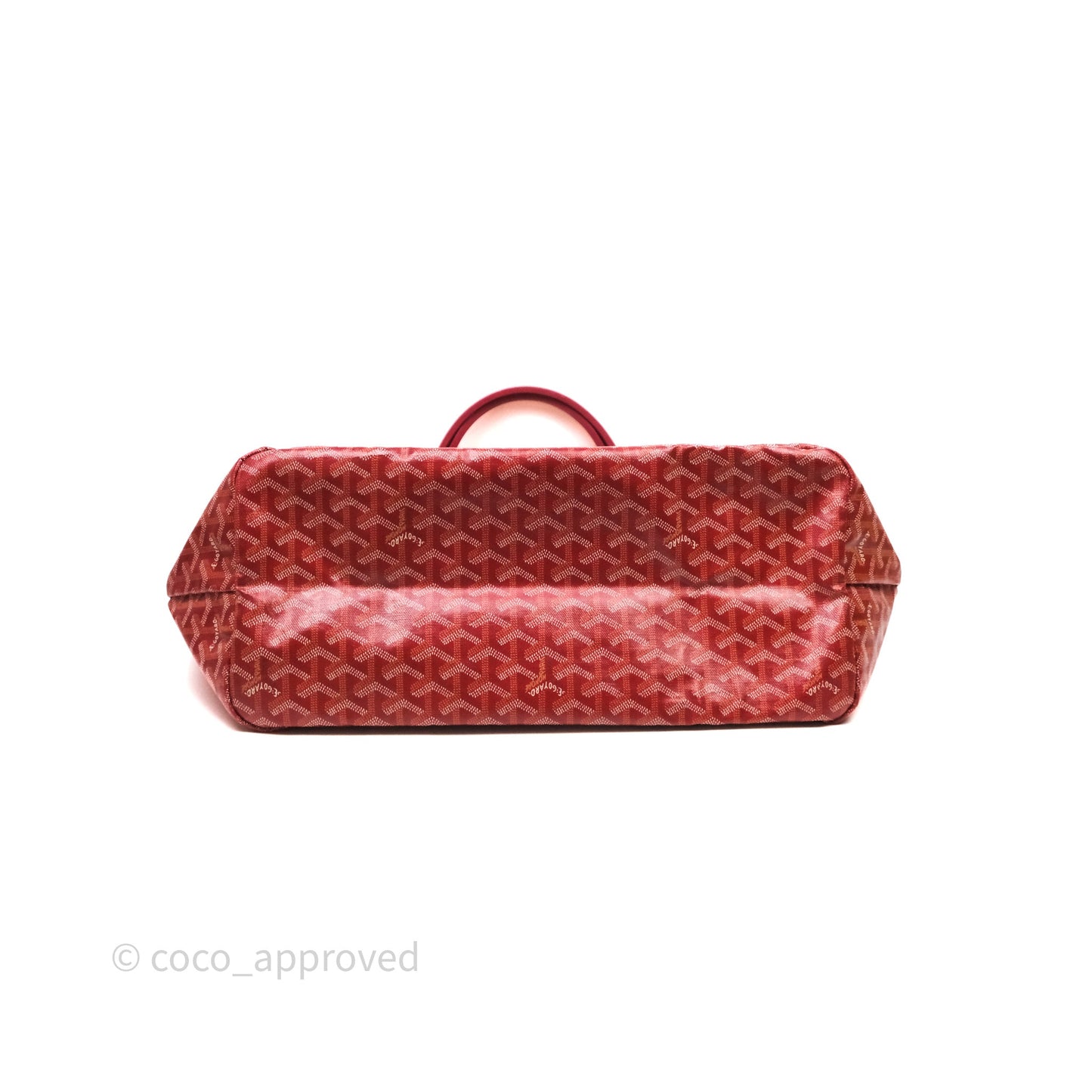 Goyard St Louis Tote GM Red