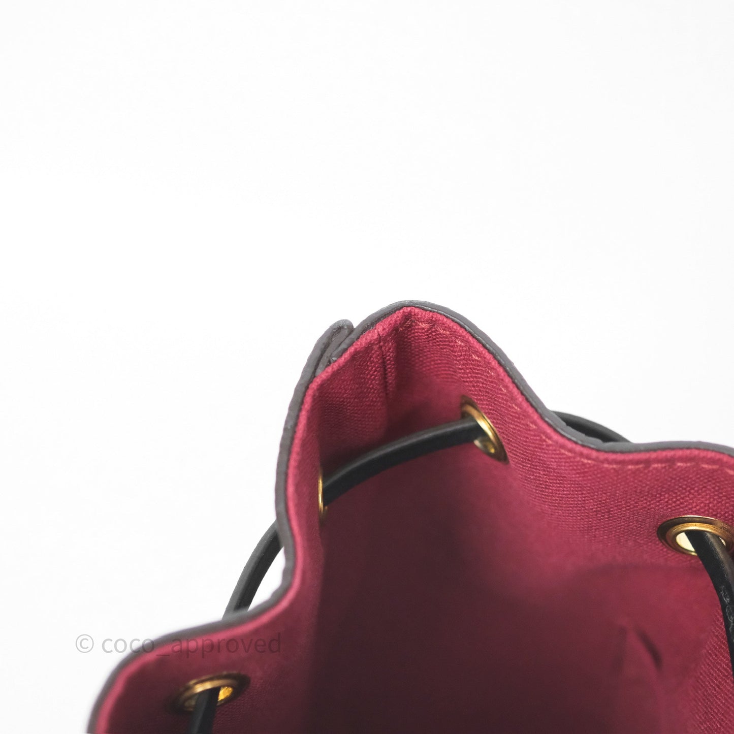 Louis Vuitton Montsouris BB Backpack Black Monogram Canvas