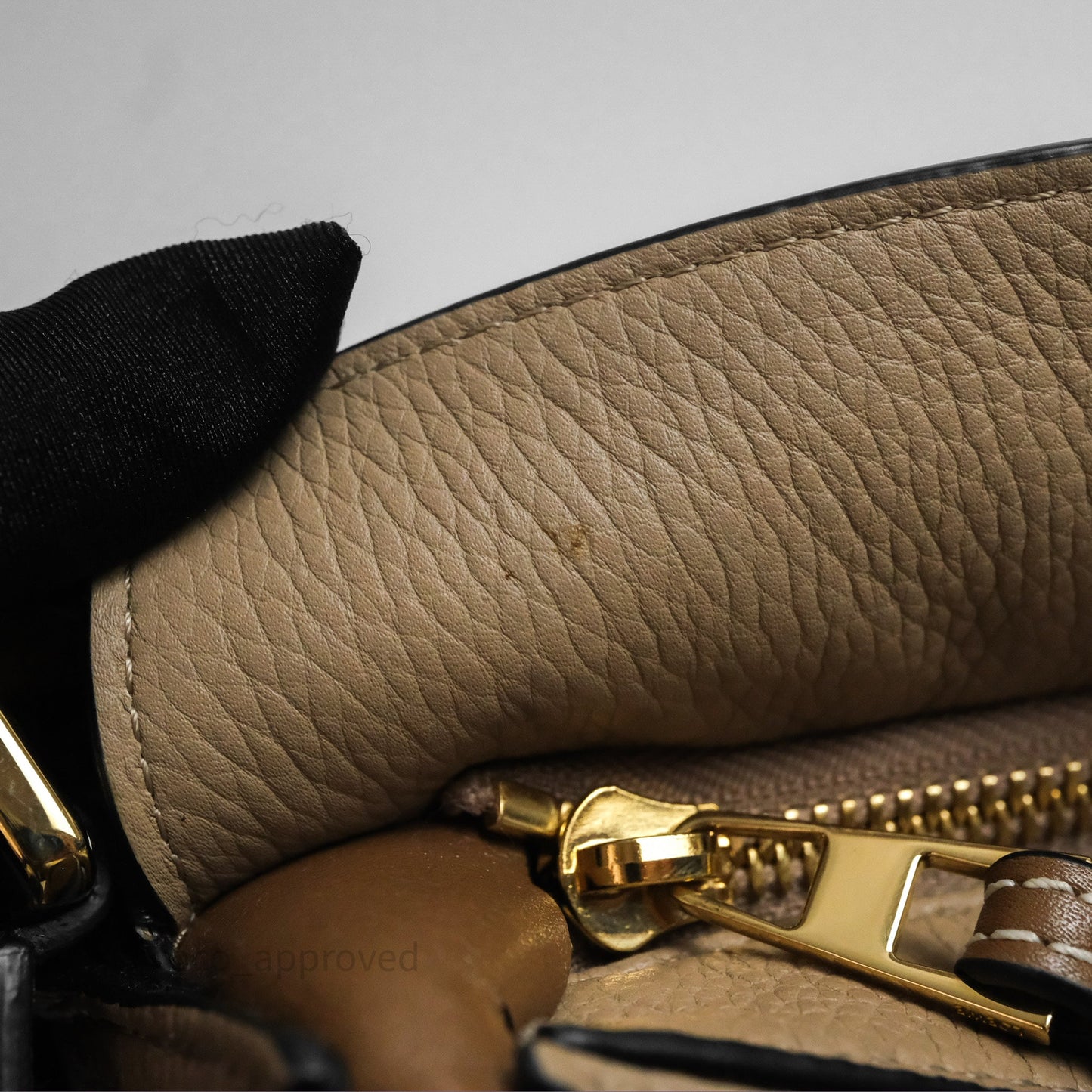 Loewe Small Puzzle Bag Sand Mink Grained Calfskin