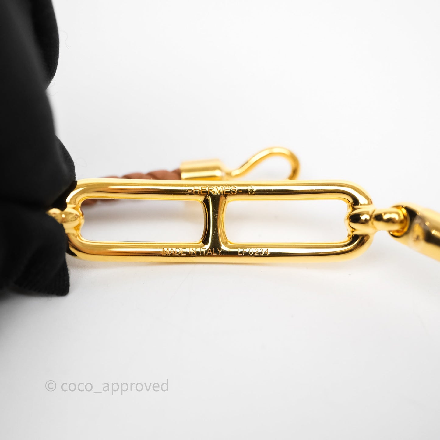 Hermès Roulis Double Tour Bracelet Gold Gold Hardware