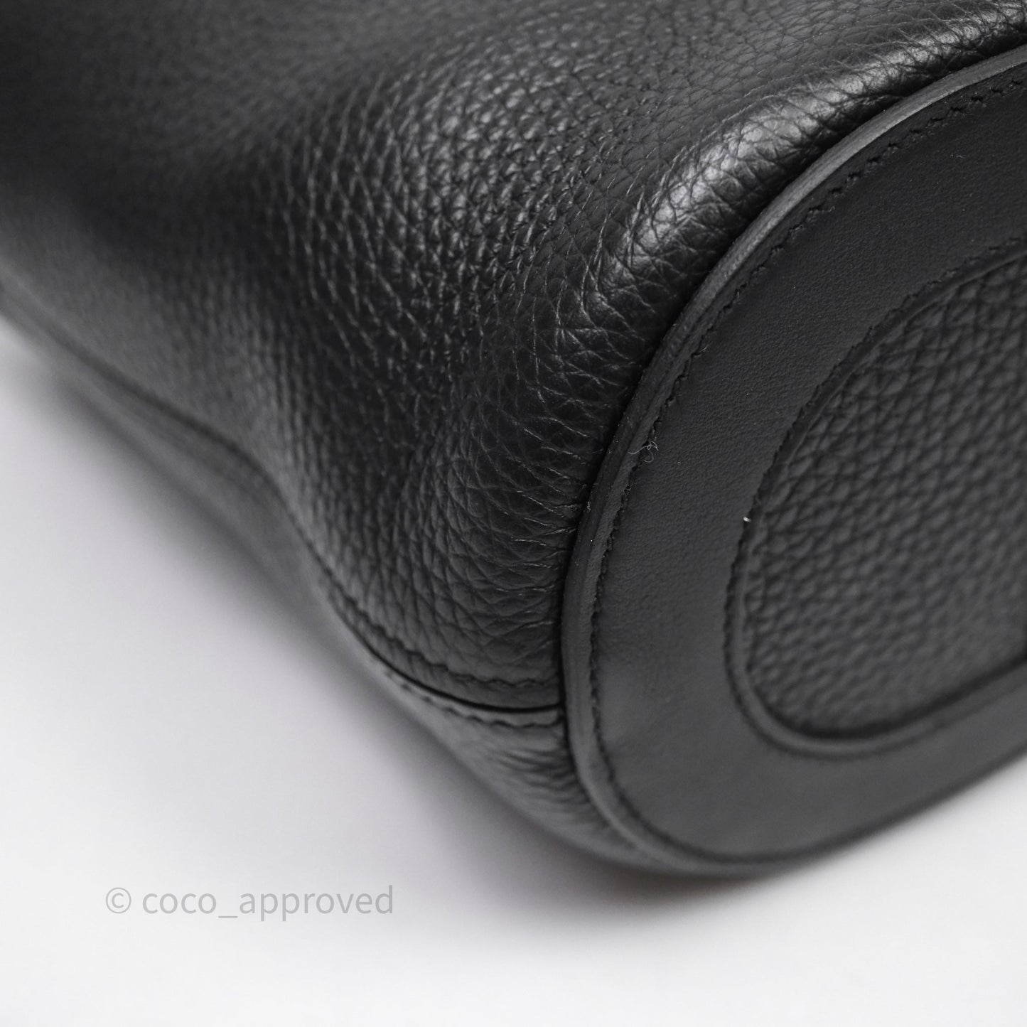 Hermes In-The-Loop 18 Black Noir 89 Clemence Palladium Hardware