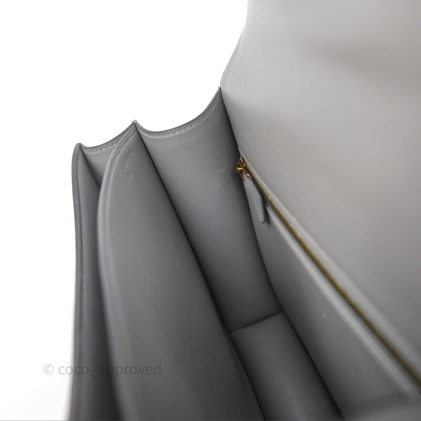 Hermès Constance 24 Gris Mouette 4Z Epsom Gold Hardware