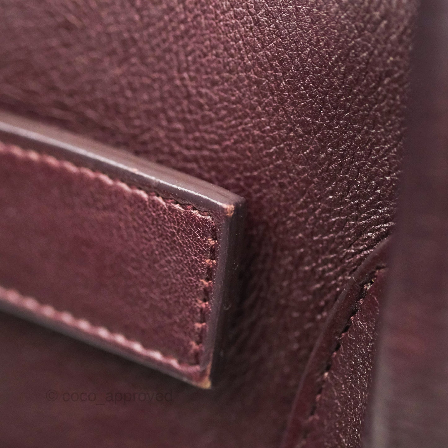 Saint Laurent Classic Sac De Jour Small Burgundy Smooth Calfskin Gold Hardware