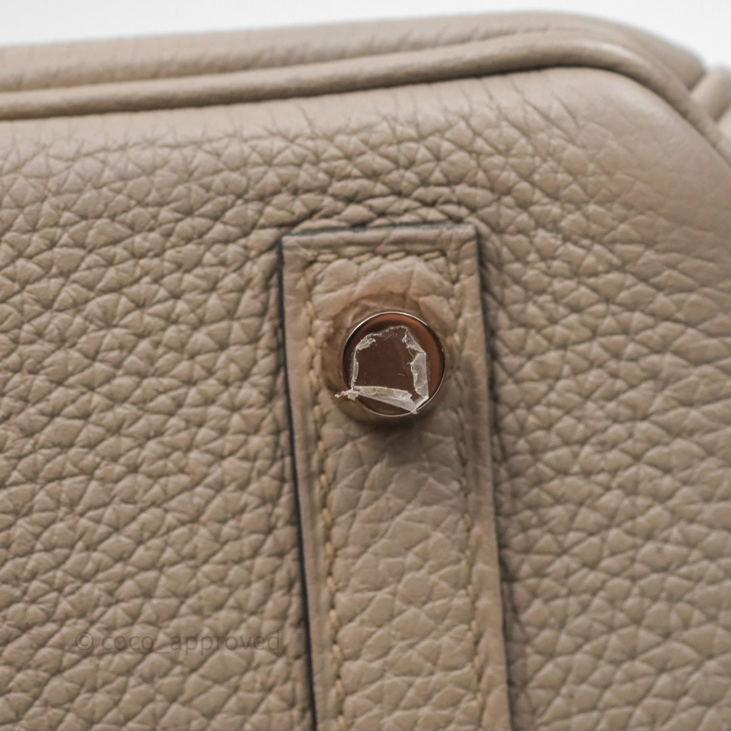 Hermès Birkin 30 Retourne Gris Asphalte M8 Togo Rose Gold Hardware