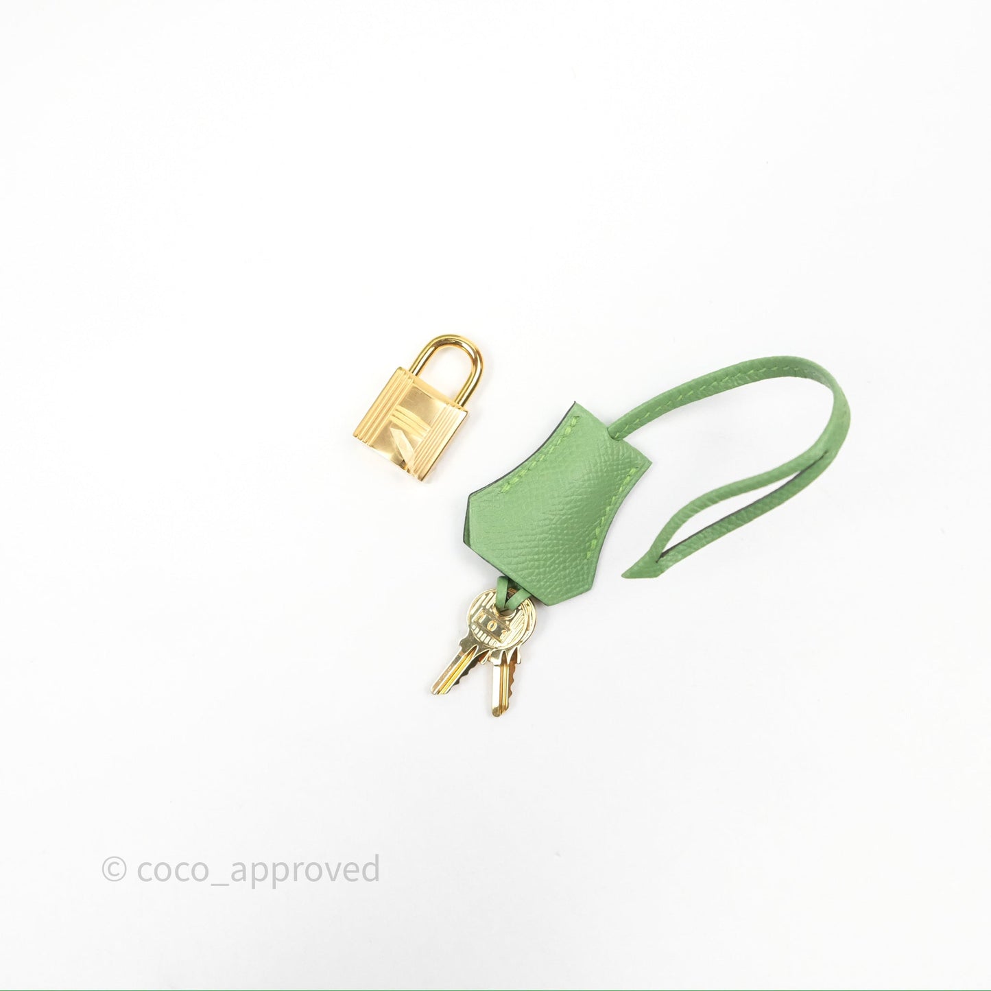 Hermès Birkin 25 Sellier Vert Criquet 3I Epsom Gold Hardware