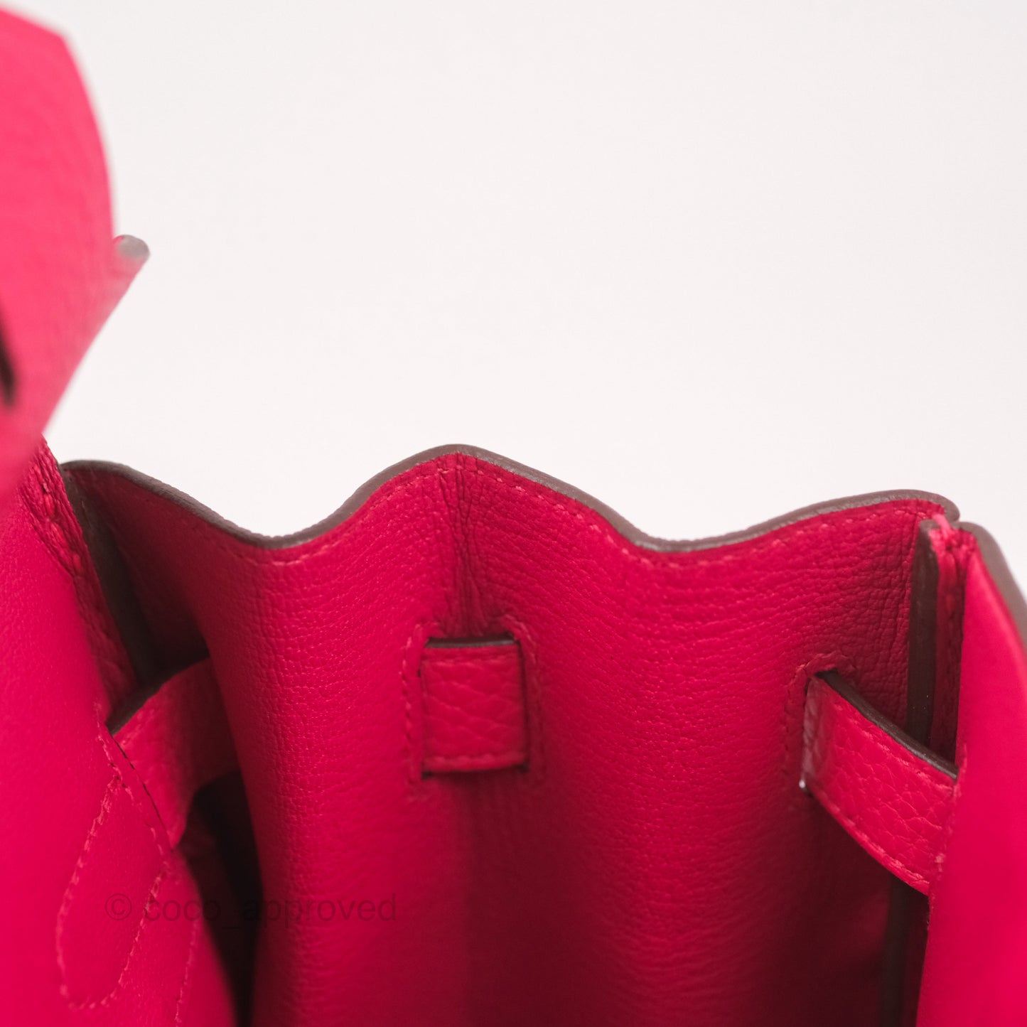 Hermès Birkin 30 Retourne I6 Rose Extrême Clemence Gold Hardware