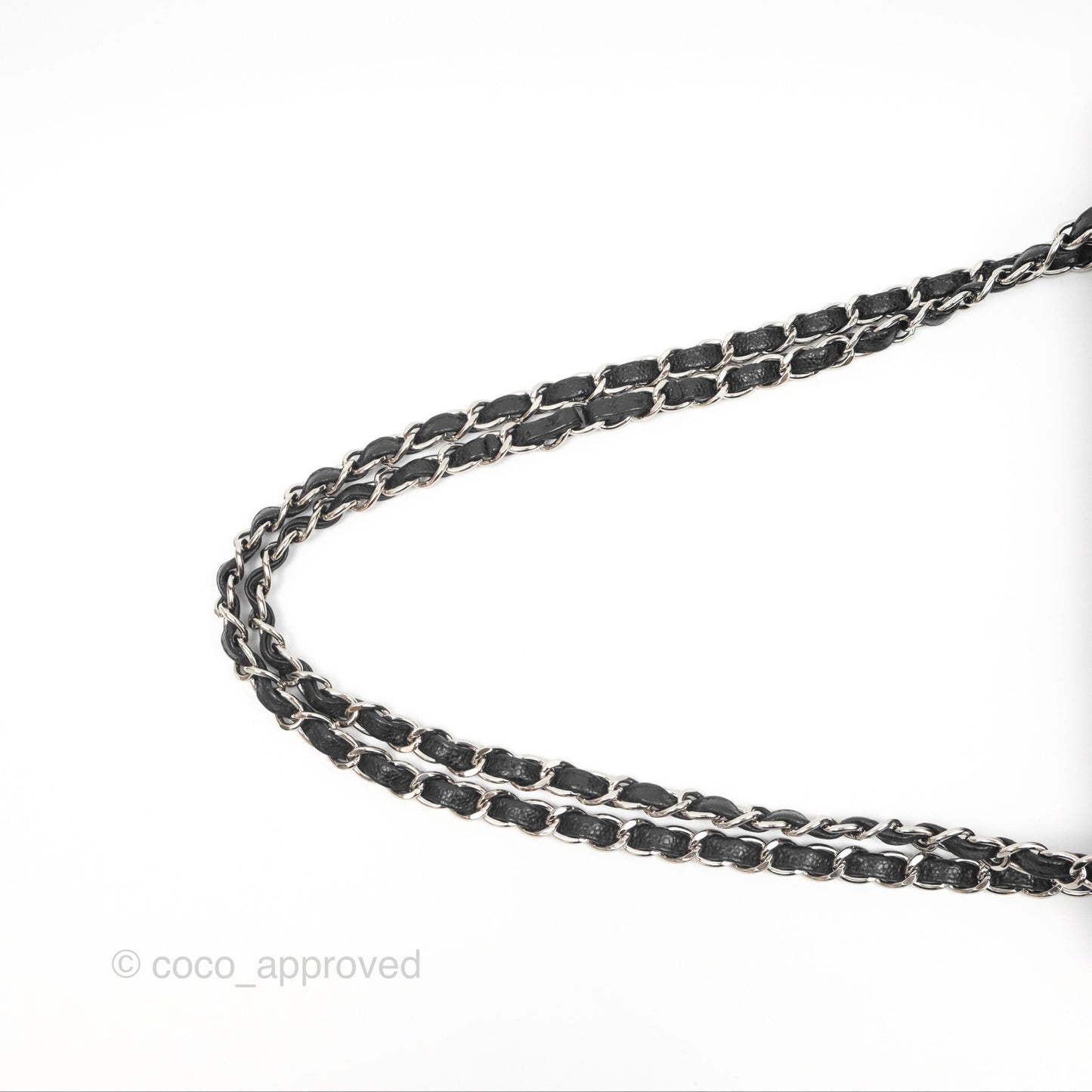 Chanel Jumbo Double Flap Black Caviar Silver Hardware⁣⁣