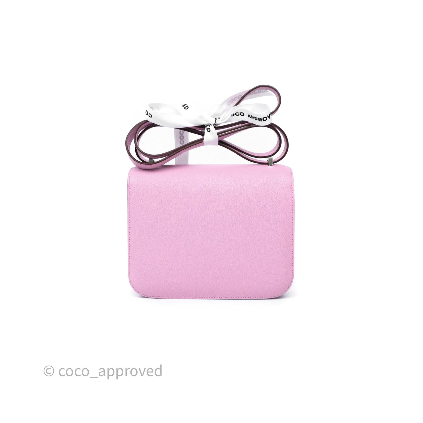 Hermès Constance Mini 18cm Mauve Sylvestre X9 Chevre Mysore Palladium Hardware