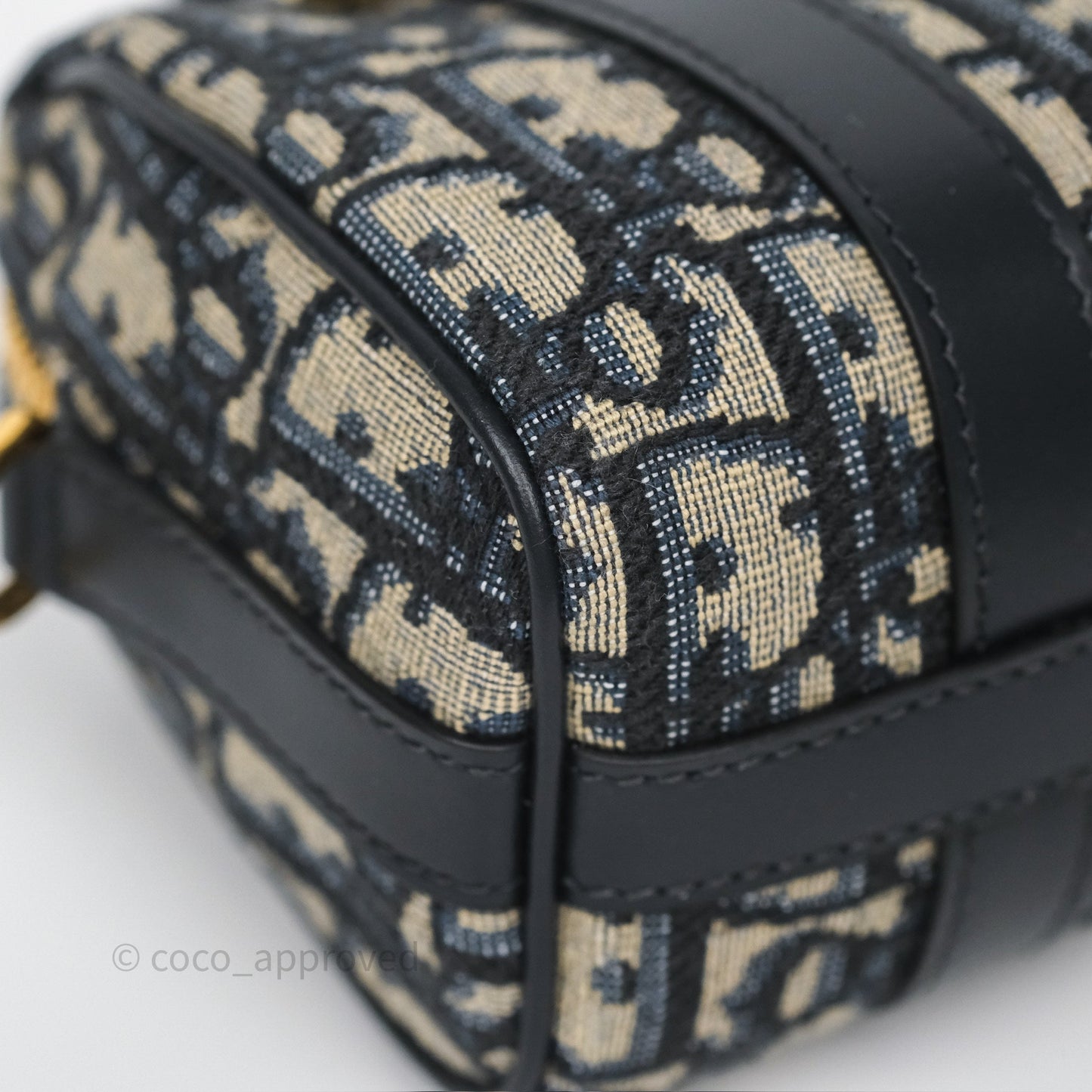Dior Groove 17 Nano Bag Blue Dior Oblique Jacquard